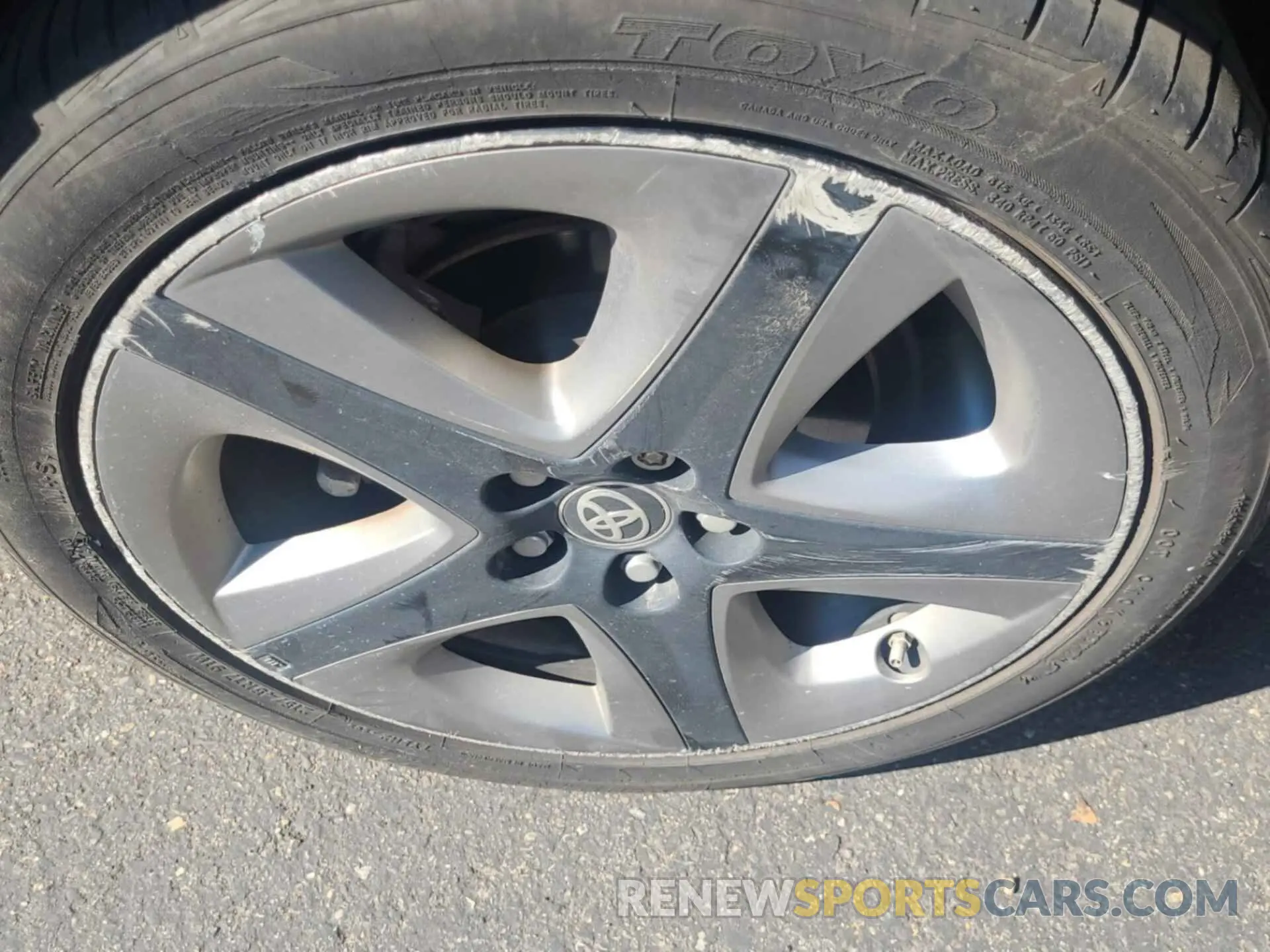 8 Photograph of a damaged car JTDKARFU1L3116377 TOYOTA PRIUS 2020