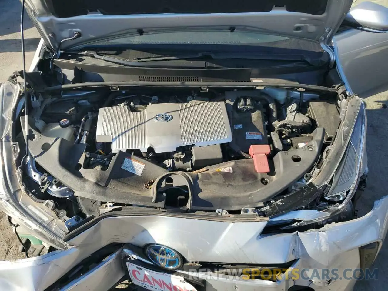 11 Photograph of a damaged car JTDKARFU1L3118100 TOYOTA PRIUS 2020