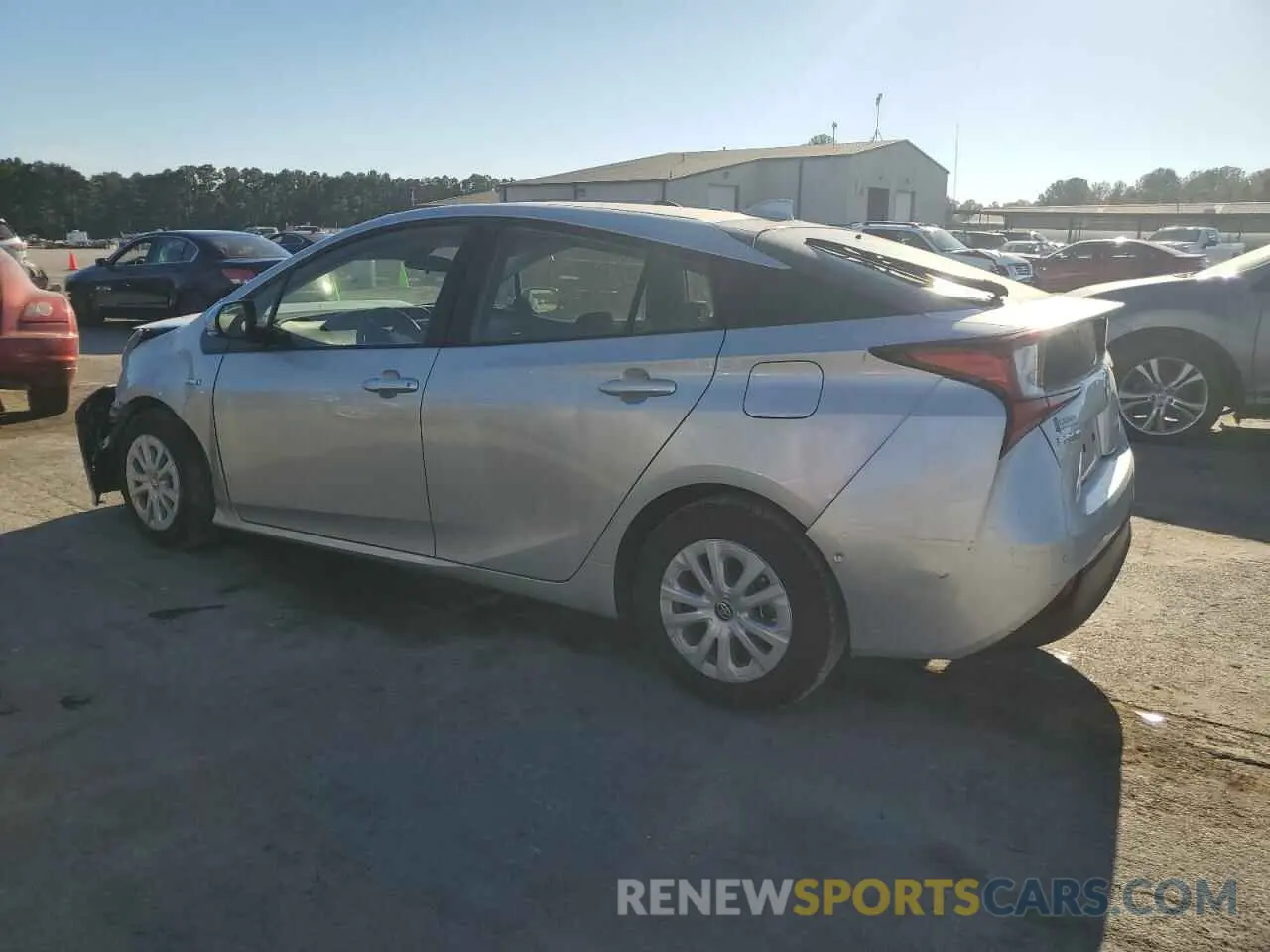 2 Photograph of a damaged car JTDKARFU1L3118100 TOYOTA PRIUS 2020