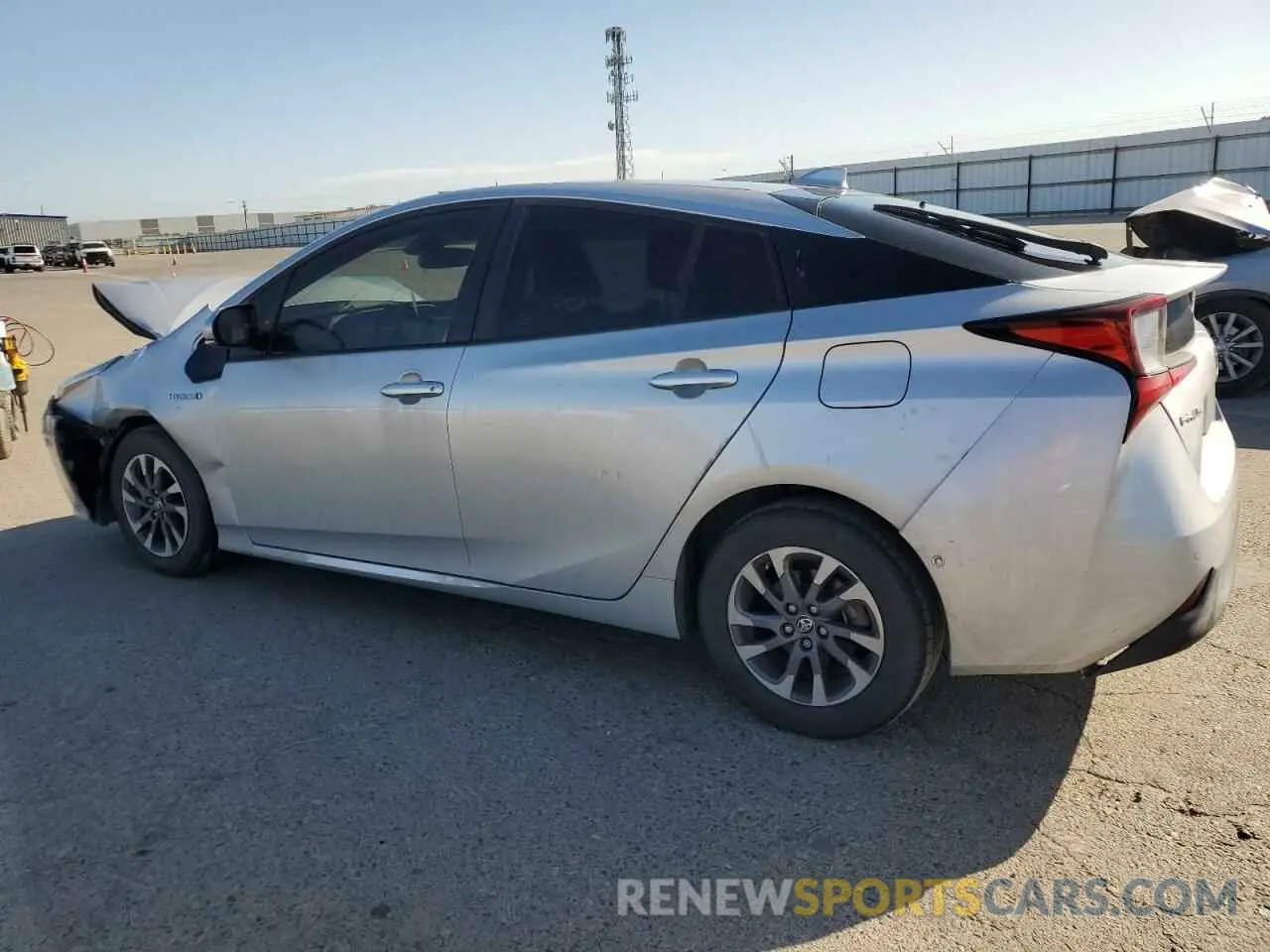 2 Photograph of a damaged car JTDKARFU1L3122471 TOYOTA PRIUS 2020