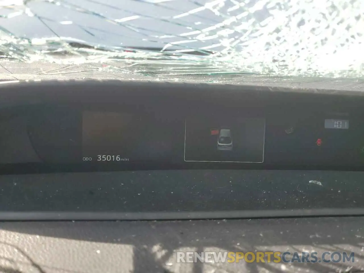9 Photograph of a damaged car JTDKARFU1L3124687 TOYOTA PRIUS 2020