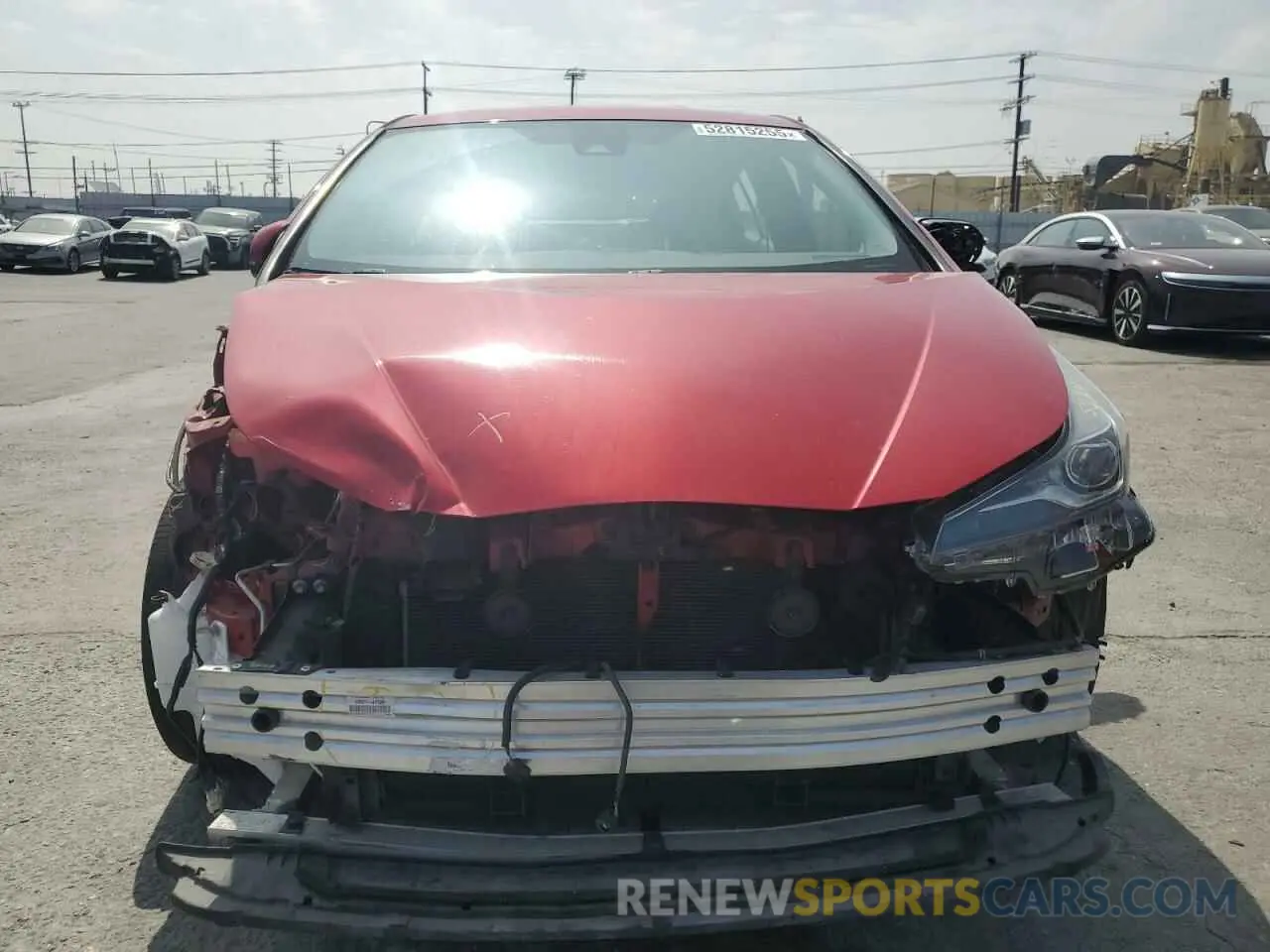 5 Photograph of a damaged car JTDKARFU2L3109549 TOYOTA PRIUS 2020