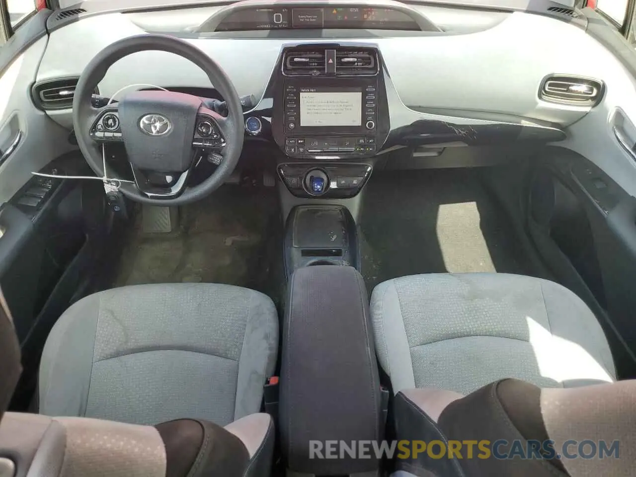 8 Photograph of a damaged car JTDKARFU2L3109549 TOYOTA PRIUS 2020