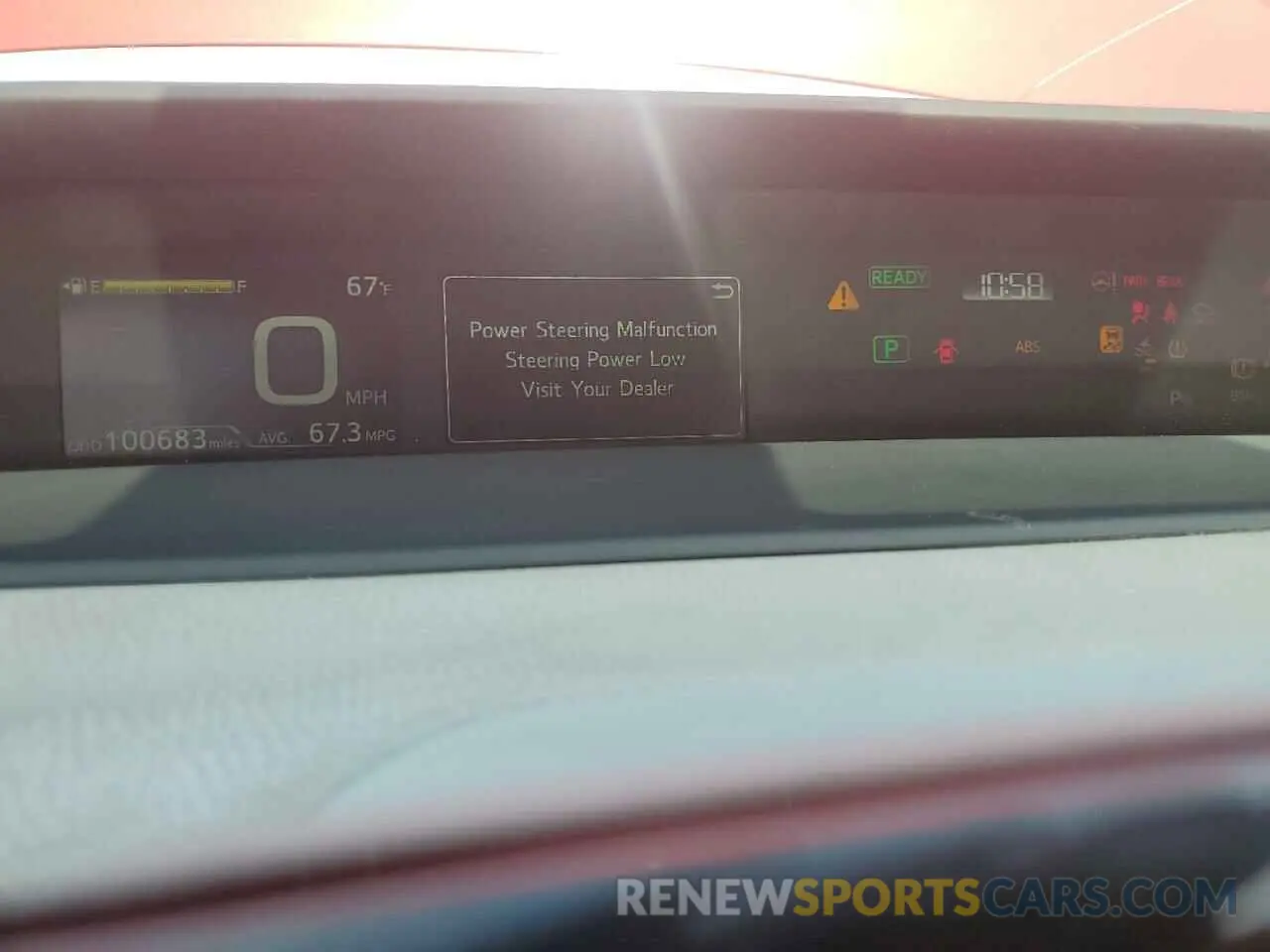 9 Photograph of a damaged car JTDKARFU2L3109549 TOYOTA PRIUS 2020
