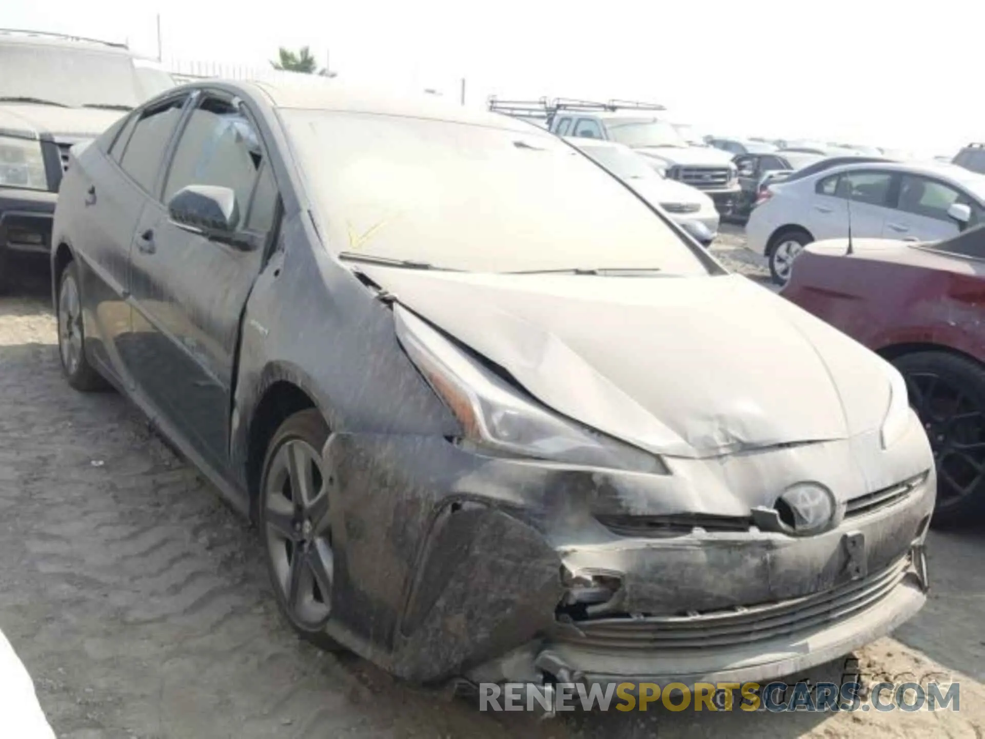 2 Photograph of a damaged car JTDKARFU2L3111964 TOYOTA PRIUS 2020