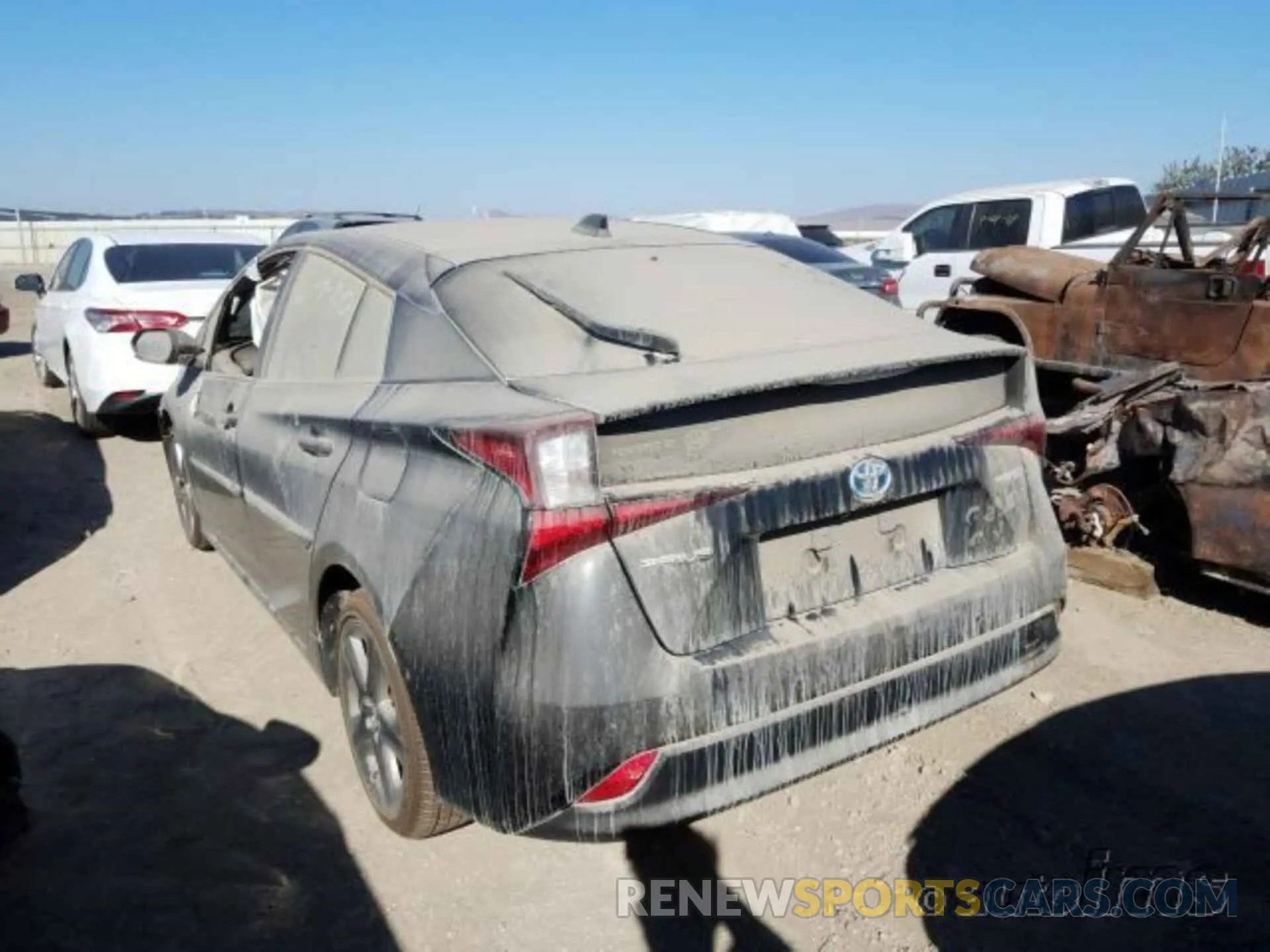 8 Photograph of a damaged car JTDKARFU2L3111964 TOYOTA PRIUS 2020