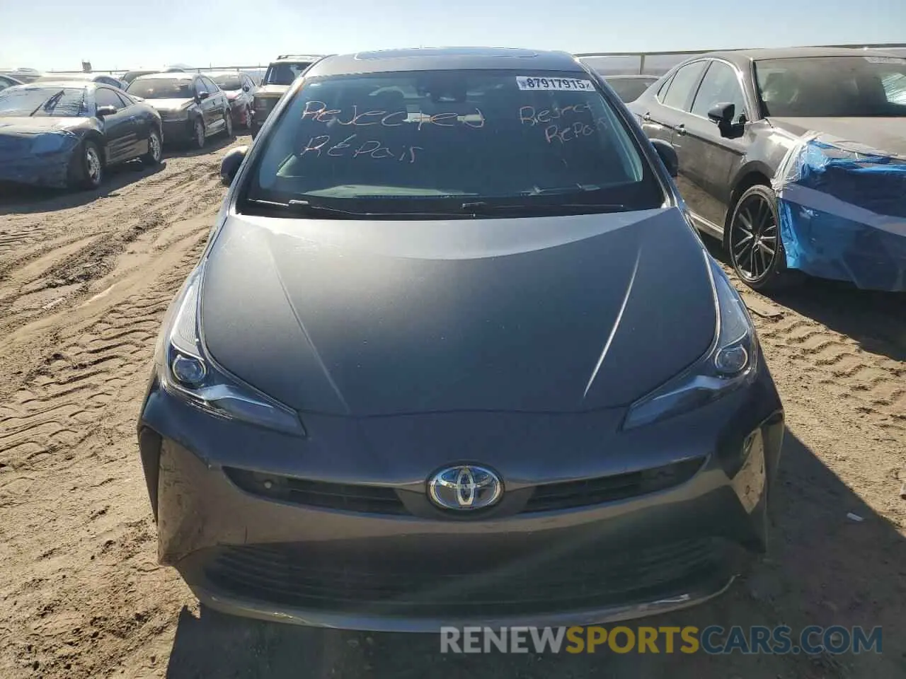 5 Photograph of a damaged car JTDKARFU2L3113522 TOYOTA PRIUS 2020