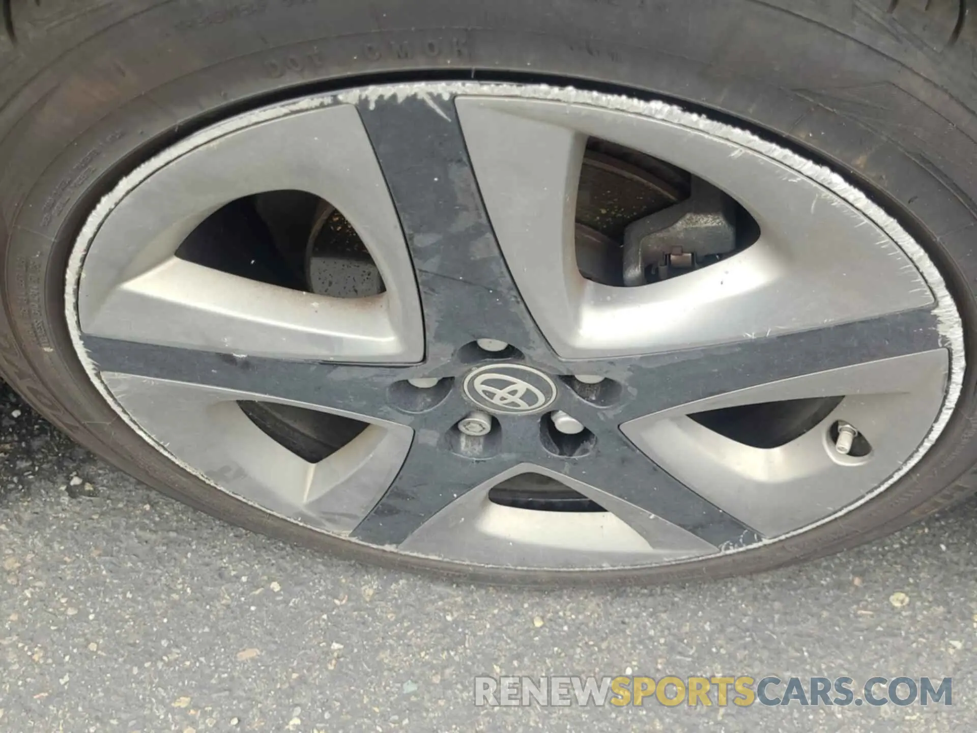 1 Photograph of a damaged car JTDKARFU2L3114749 TOYOTA PRIUS 2020