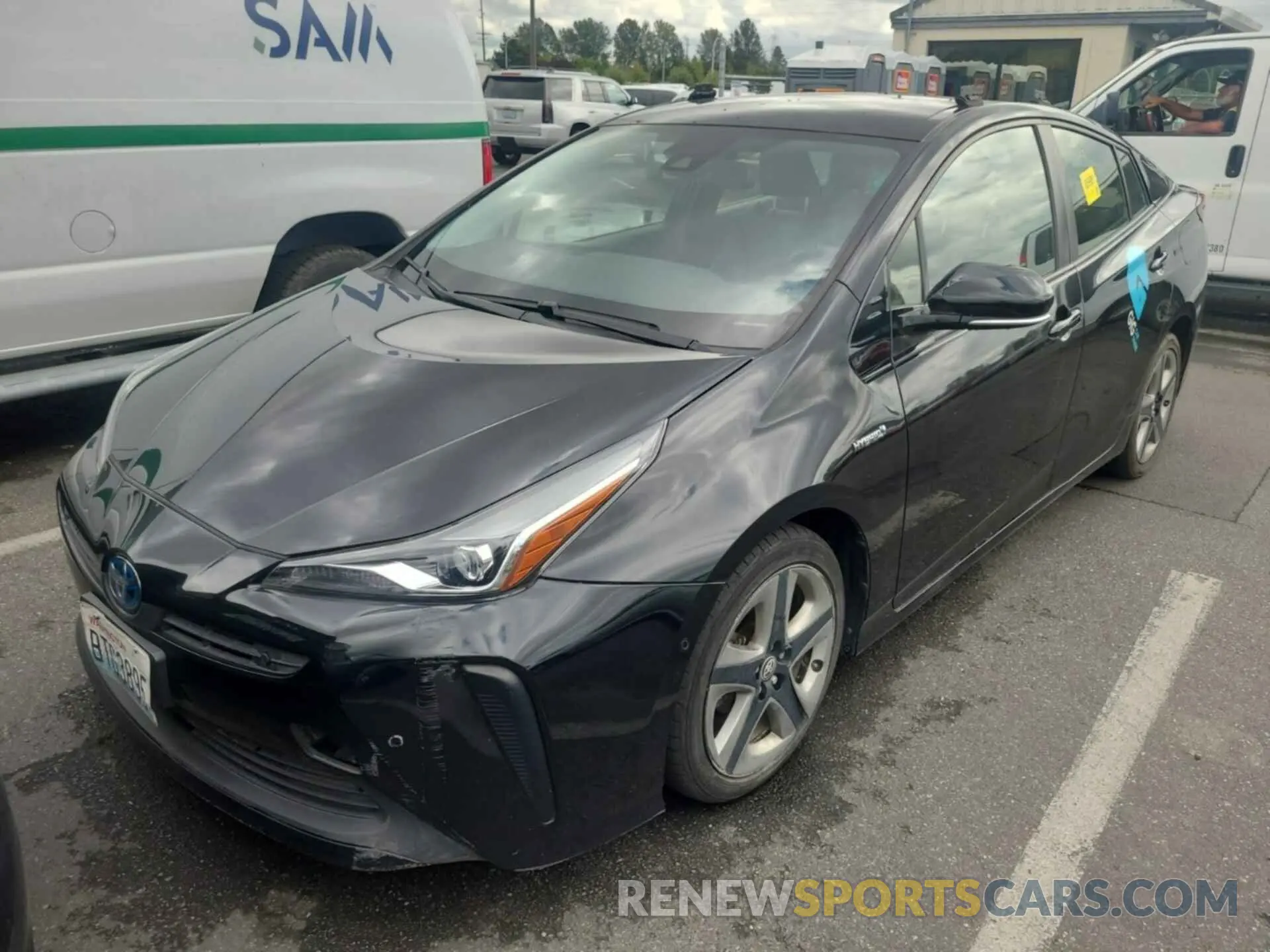 13 Photograph of a damaged car JTDKARFU2L3114749 TOYOTA PRIUS 2020