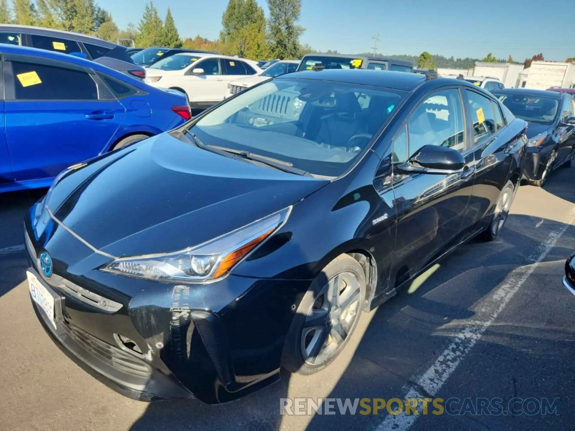 23 Photograph of a damaged car JTDKARFU2L3114749 TOYOTA PRIUS 2020