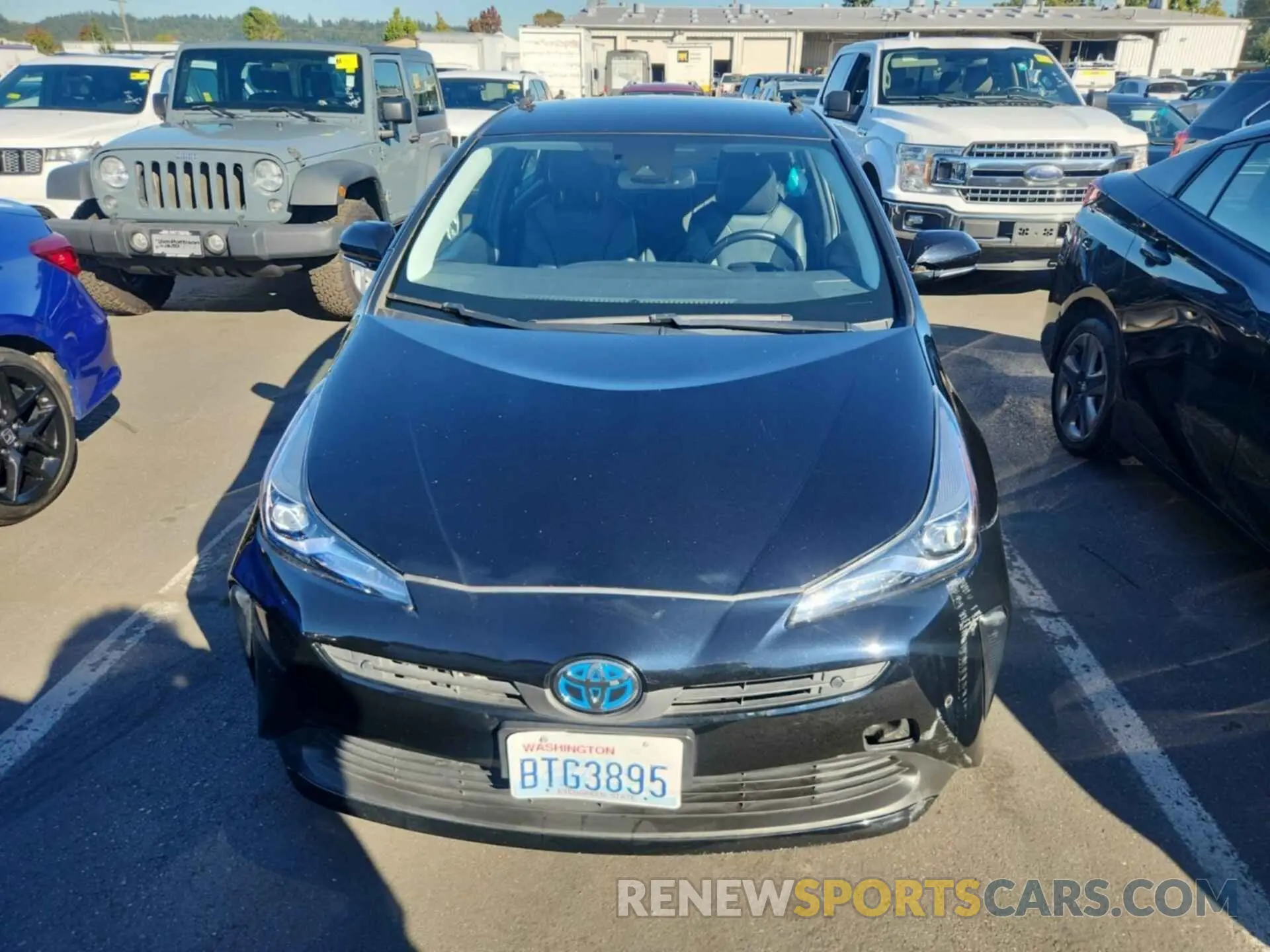 5 Photograph of a damaged car JTDKARFU2L3114749 TOYOTA PRIUS 2020