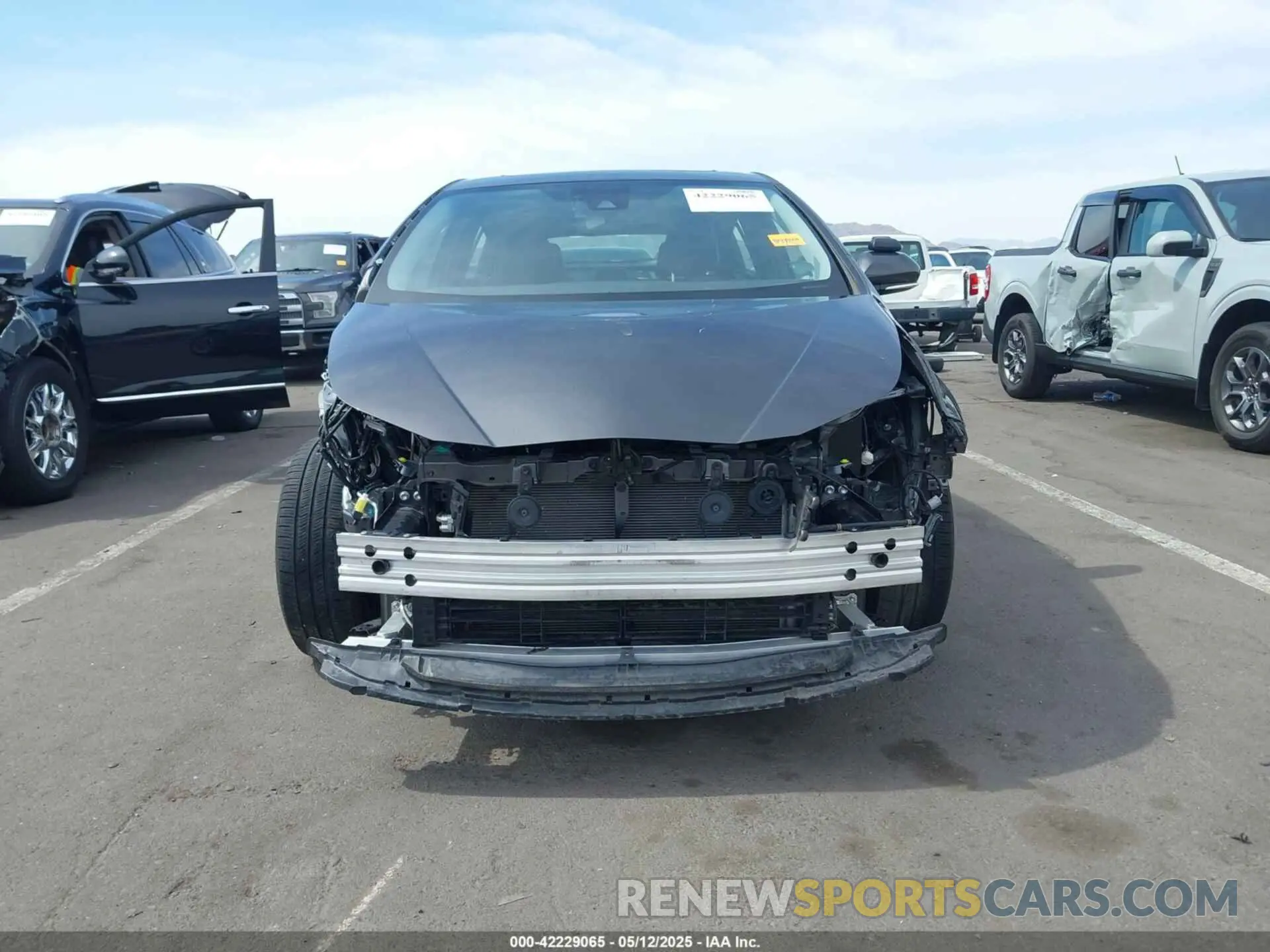 6 Photograph of a damaged car JTDKARFU2L3116050 TOYOTA PRIUS 2020