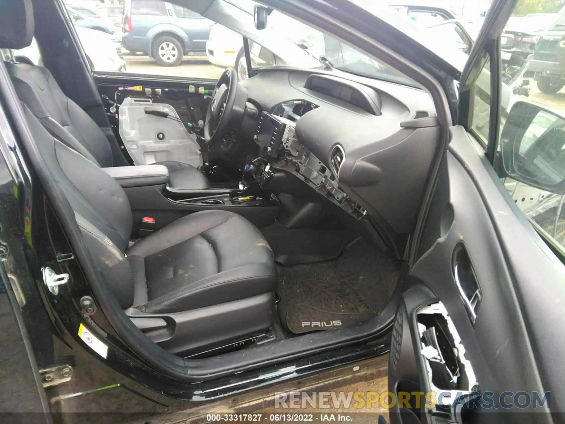 5 Photograph of a damaged car JTDKARFU2L3116128 TOYOTA PRIUS 2020