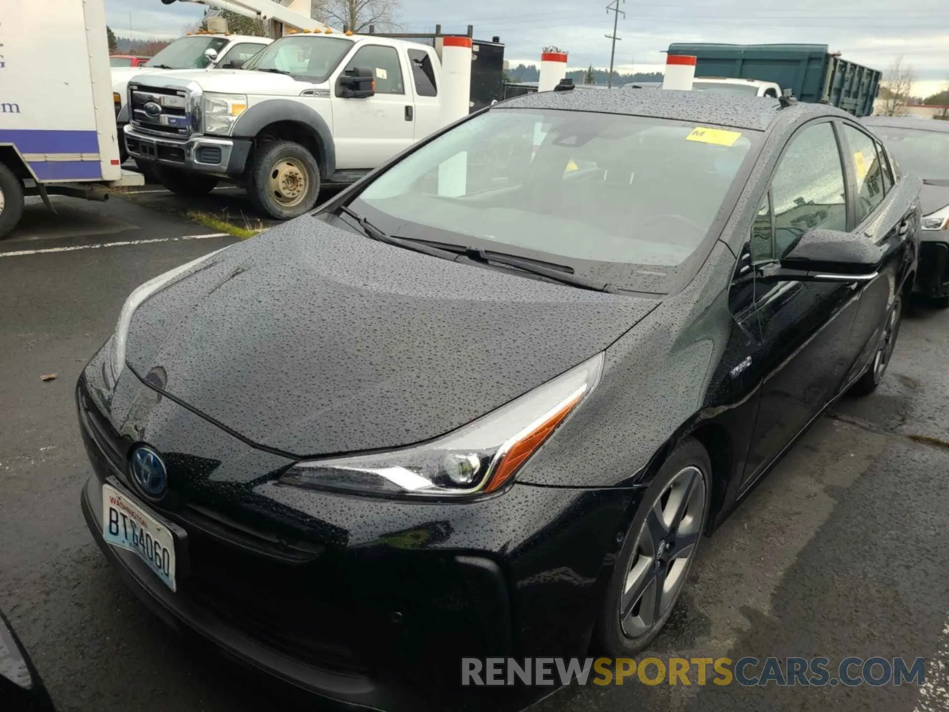 11 Photograph of a damaged car JTDKARFU2L3116131 TOYOTA PRIUS 2020