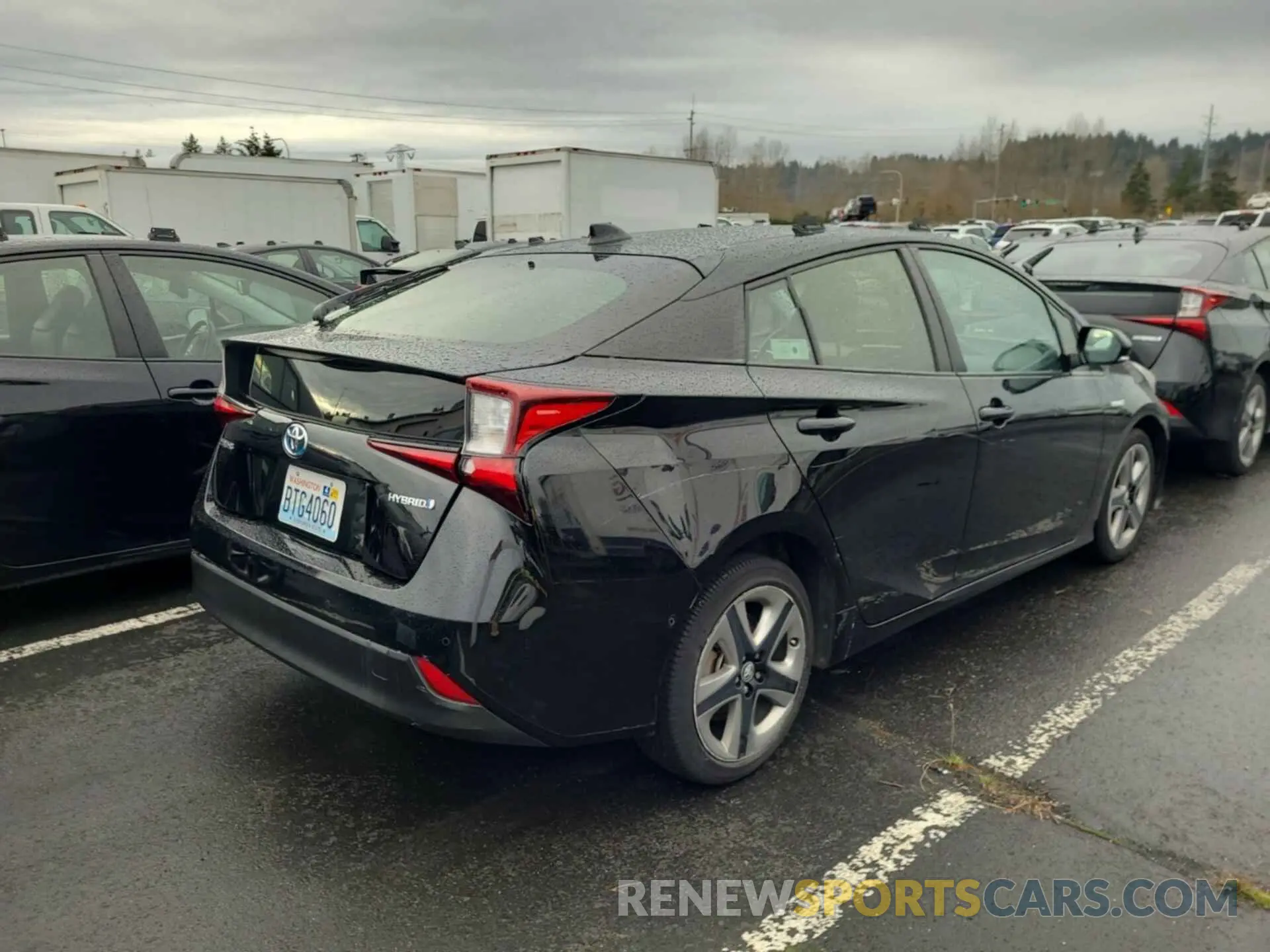 9 Photograph of a damaged car JTDKARFU2L3116131 TOYOTA PRIUS 2020