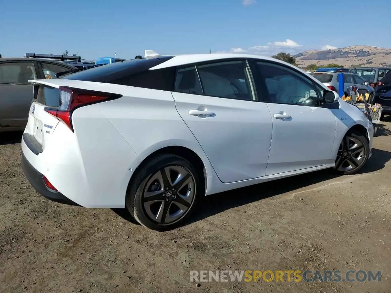 3 Photograph of a damaged car JTDKARFU2L3117506 TOYOTA PRIUS 2020