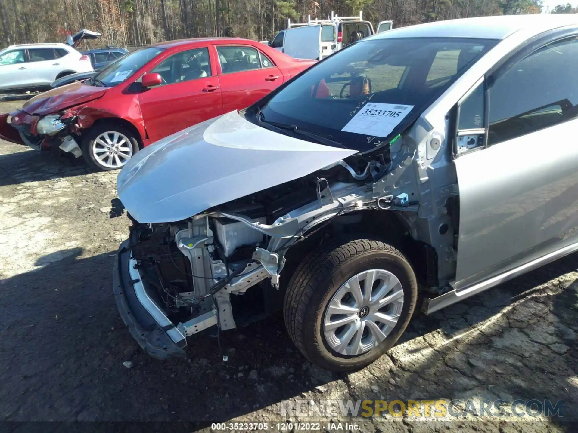 6 Photograph of a damaged car JTDKARFU2L3119496 TOYOTA PRIUS 2020