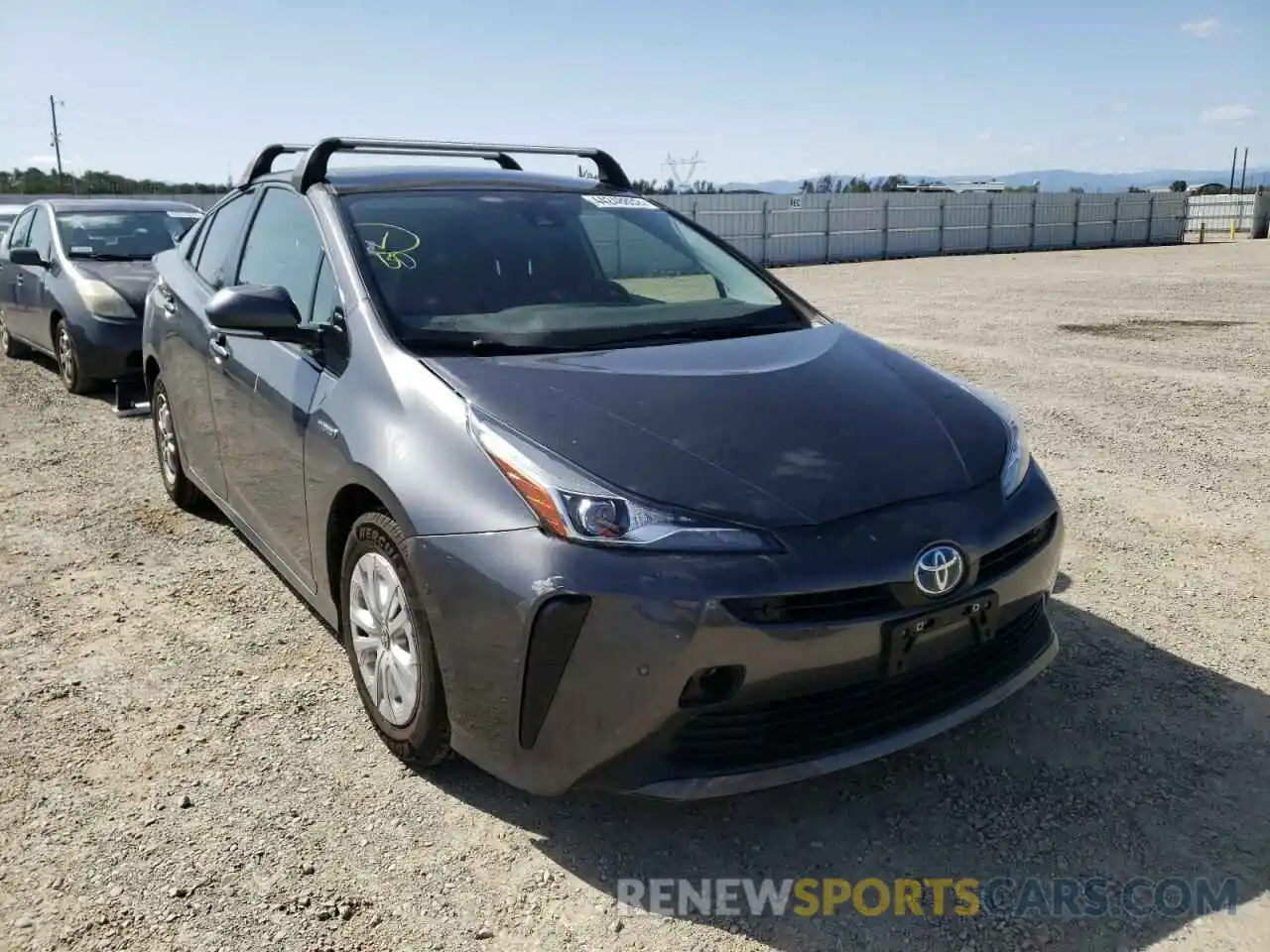 1 Photograph of a damaged car JTDKARFU2L3122611 TOYOTA PRIUS 2020