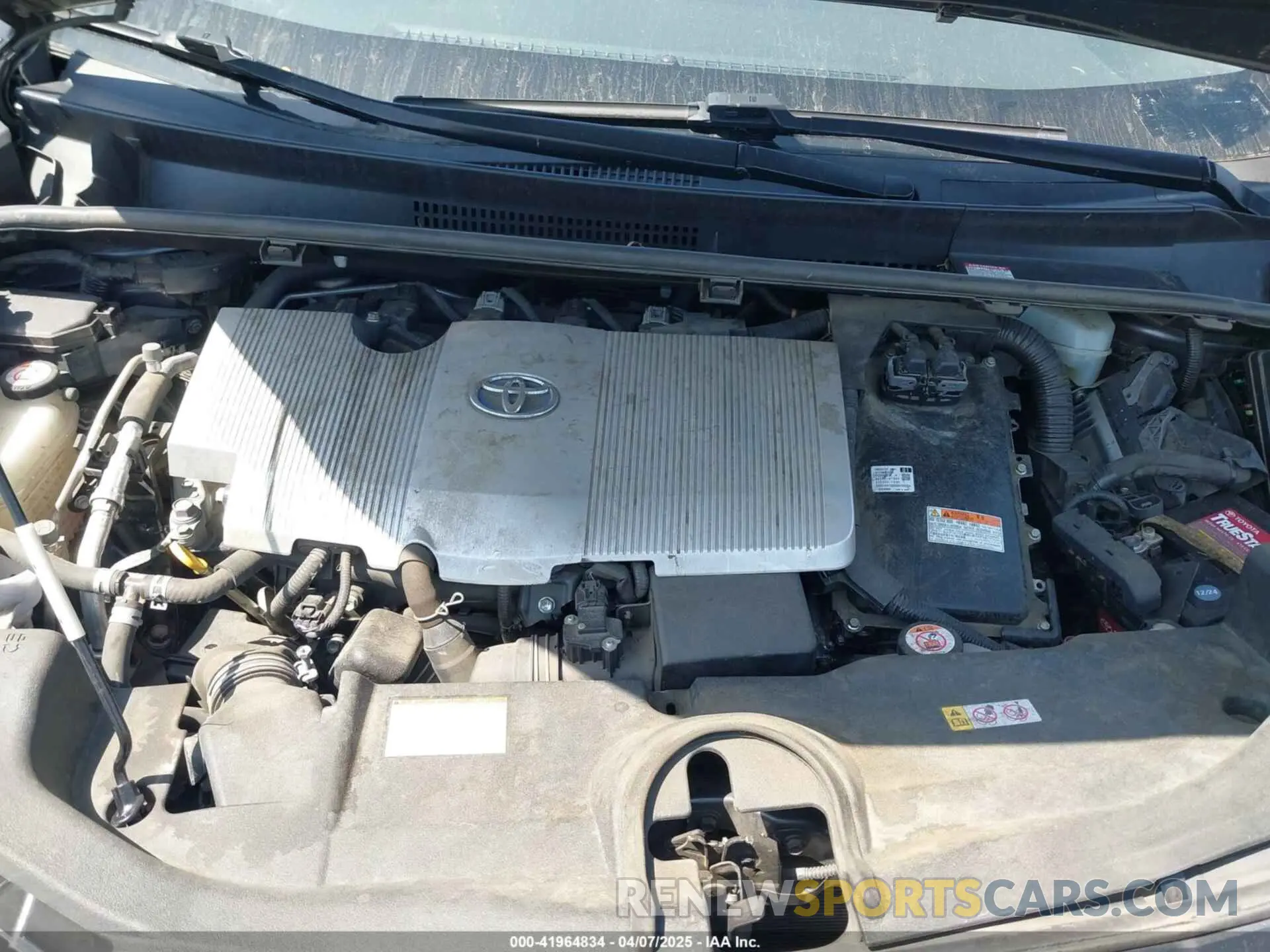 10 Photograph of a damaged car JTDKARFU3L3111990 TOYOTA PRIUS 2020