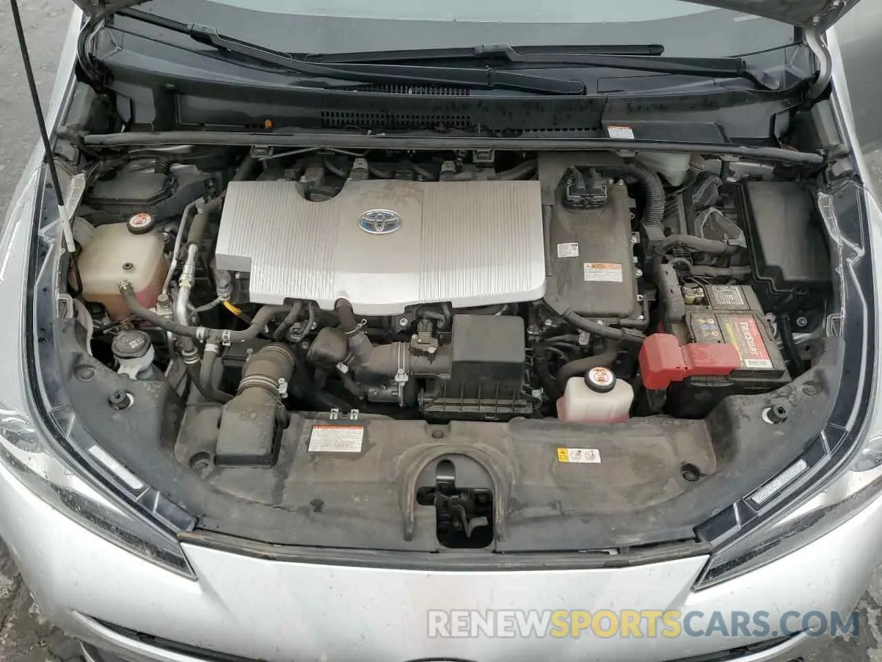 11 Photograph of a damaged car JTDKARFU3L3114291 TOYOTA PRIUS 2020