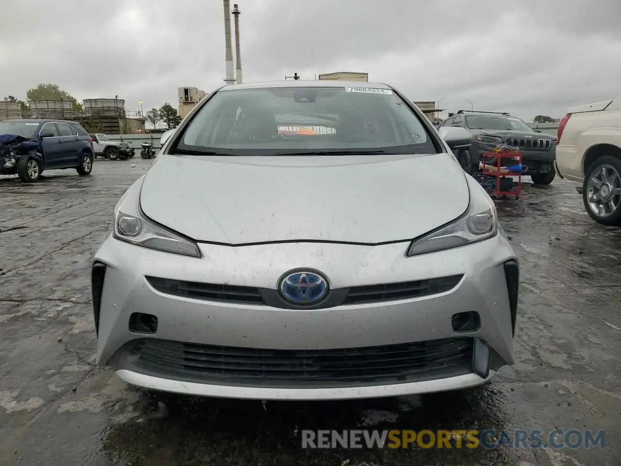 5 Photograph of a damaged car JTDKARFU3L3114291 TOYOTA PRIUS 2020