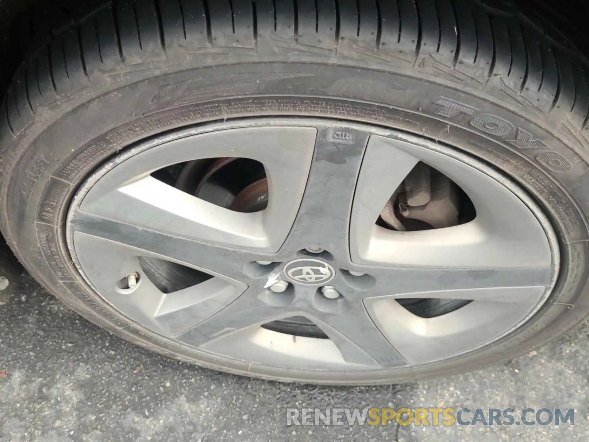 1 Photograph of a damaged car JTDKARFU3L3115053 TOYOTA PRIUS 2020