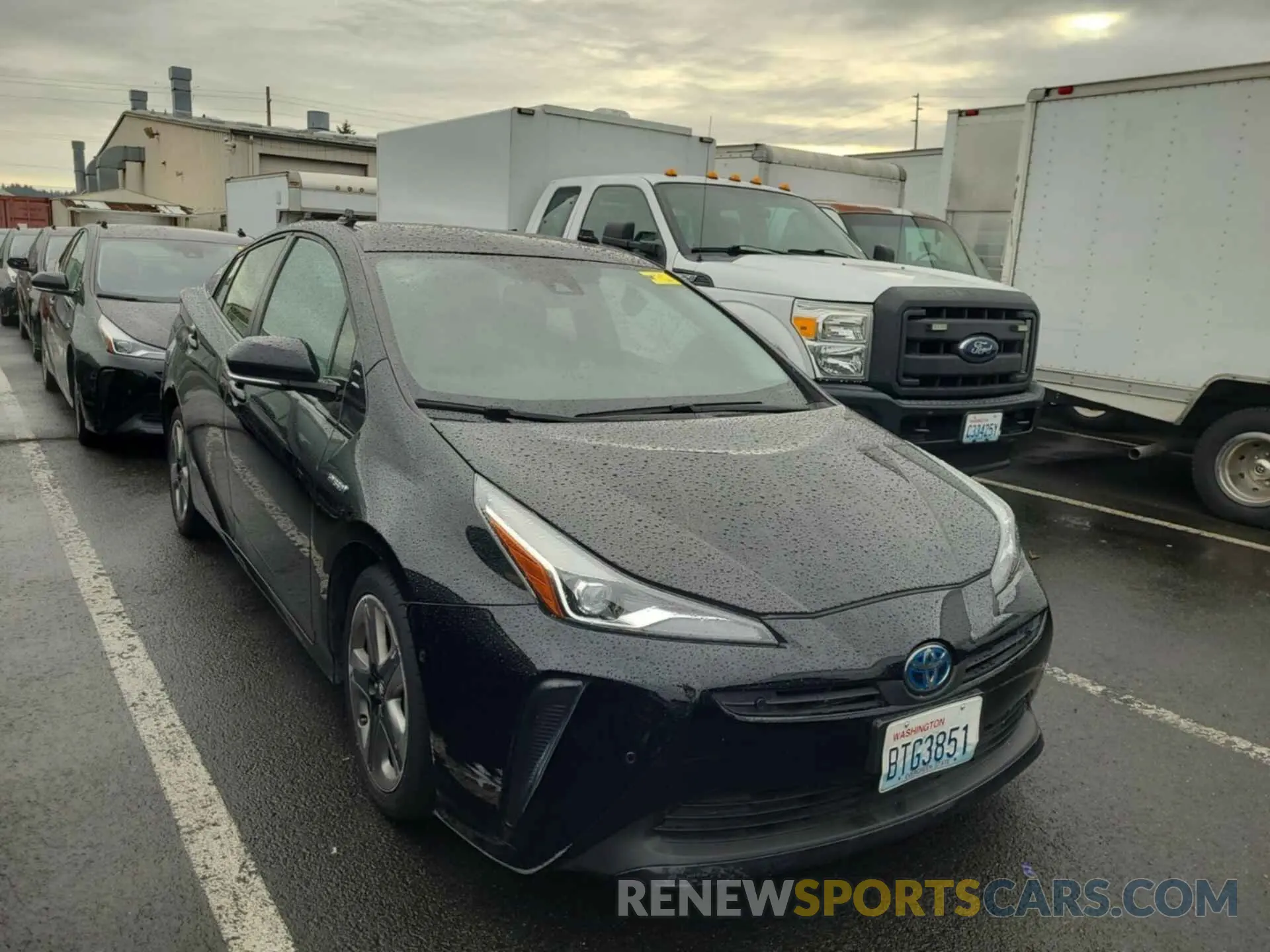 10 Photograph of a damaged car JTDKARFU3L3115053 TOYOTA PRIUS 2020