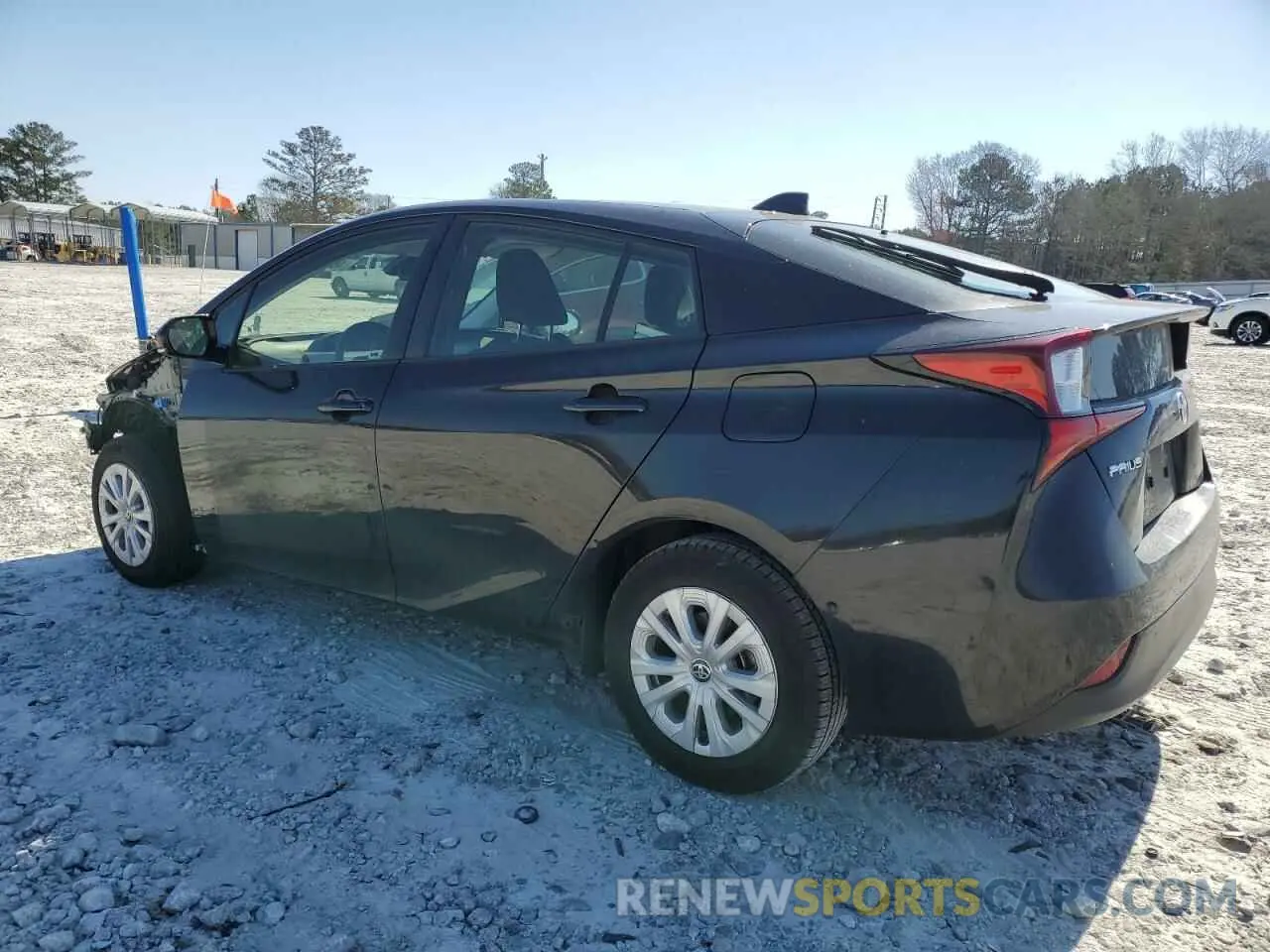 2 Photograph of a damaged car JTDKARFU3L3115067 TOYOTA PRIUS 2020