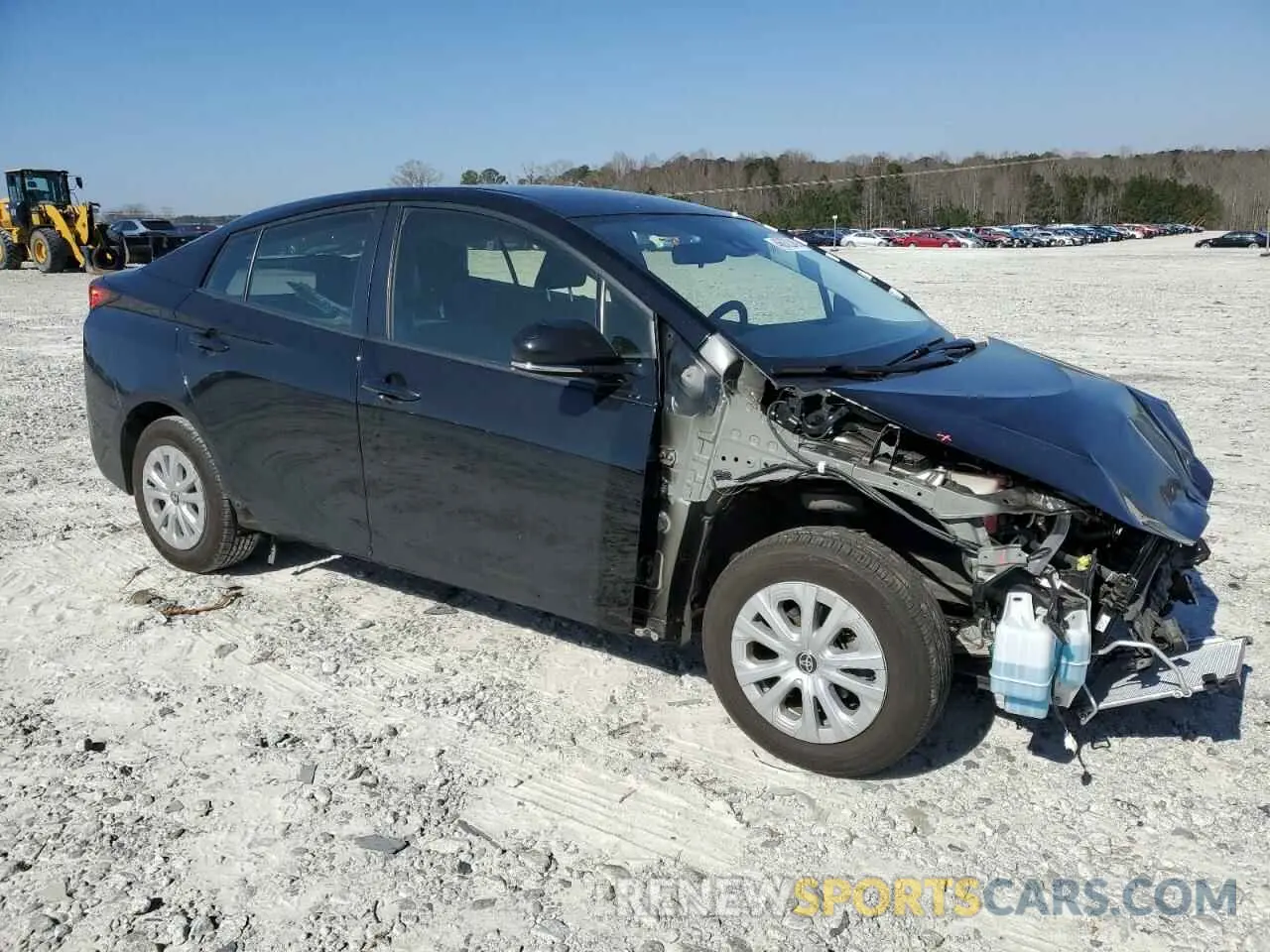 4 Photograph of a damaged car JTDKARFU3L3115067 TOYOTA PRIUS 2020