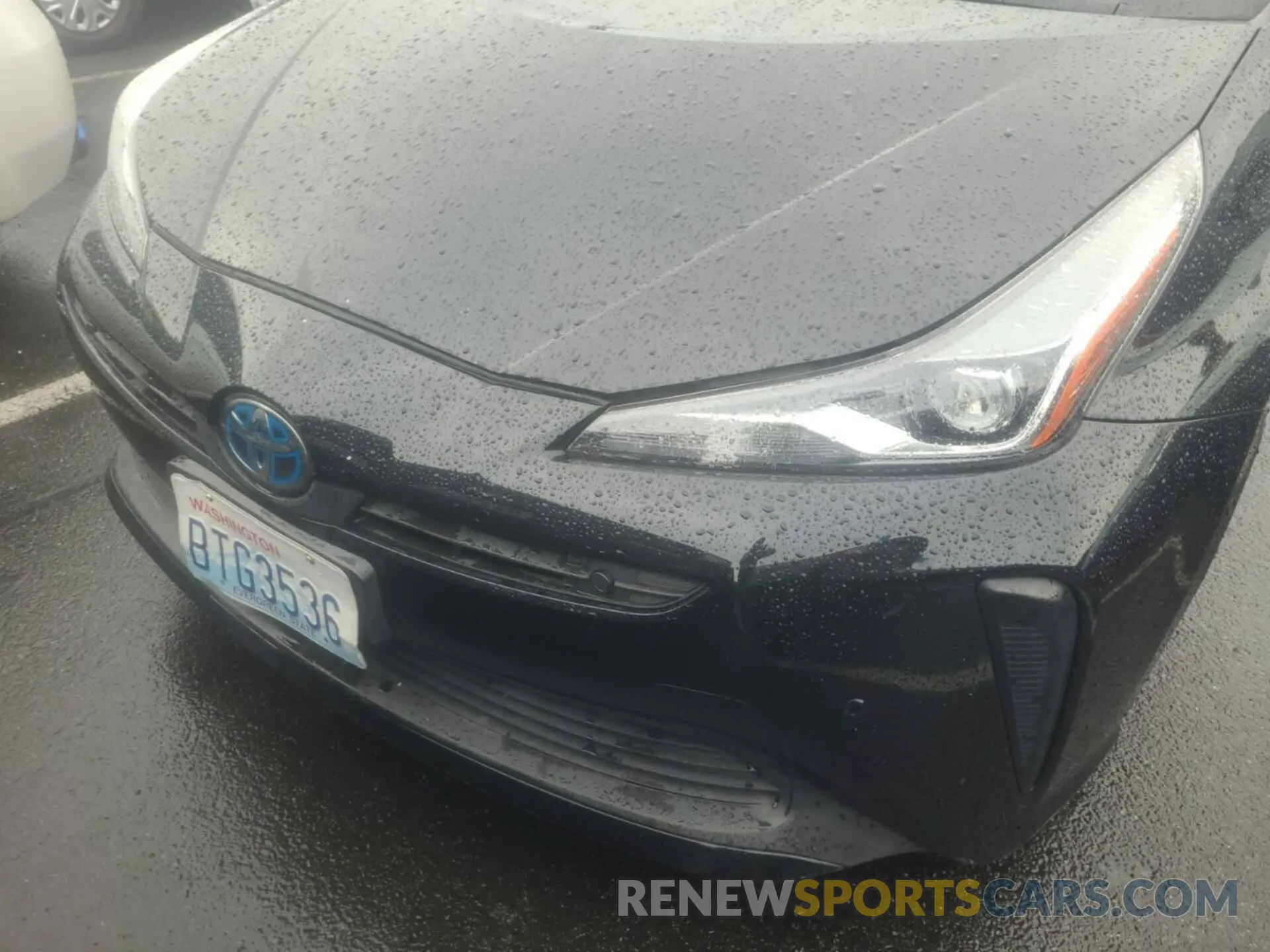 10 Photograph of a damaged car JTDKARFU3L3115196 TOYOTA PRIUS 2020