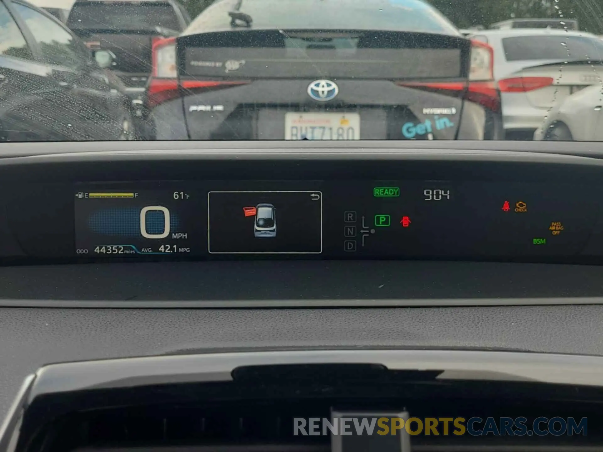 23 Photograph of a damaged car JTDKARFU3L3115196 TOYOTA PRIUS 2020