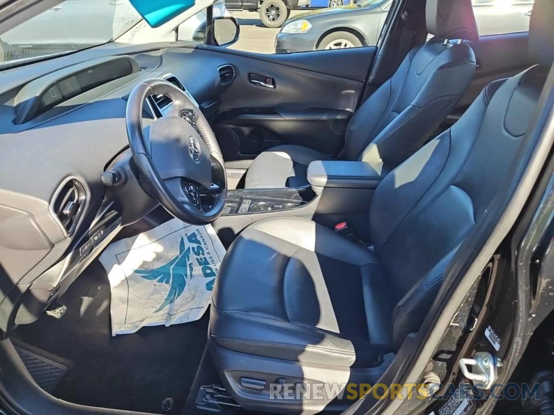 28 Photograph of a damaged car JTDKARFU3L3115196 TOYOTA PRIUS 2020