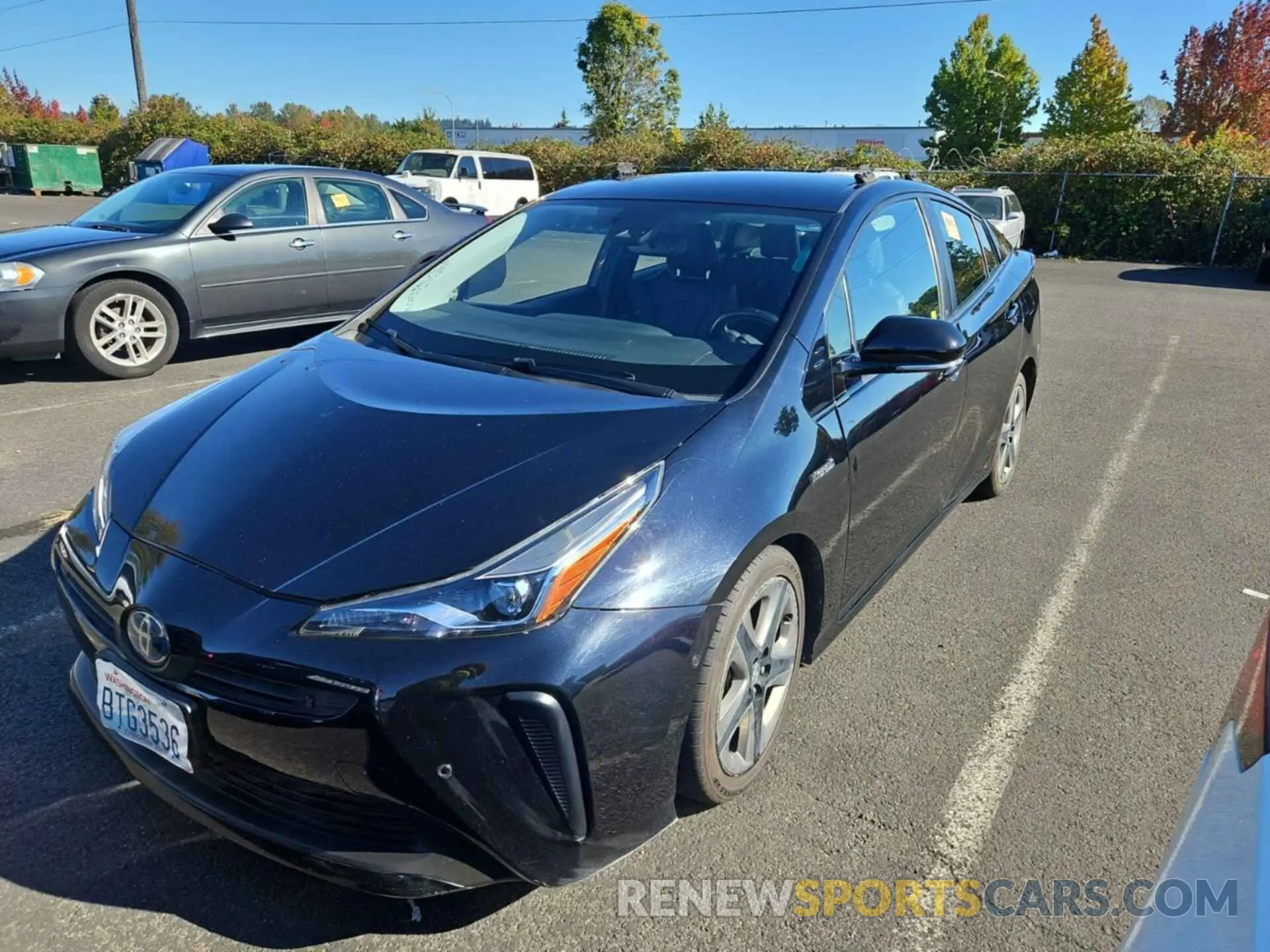 38 Photograph of a damaged car JTDKARFU3L3115196 TOYOTA PRIUS 2020