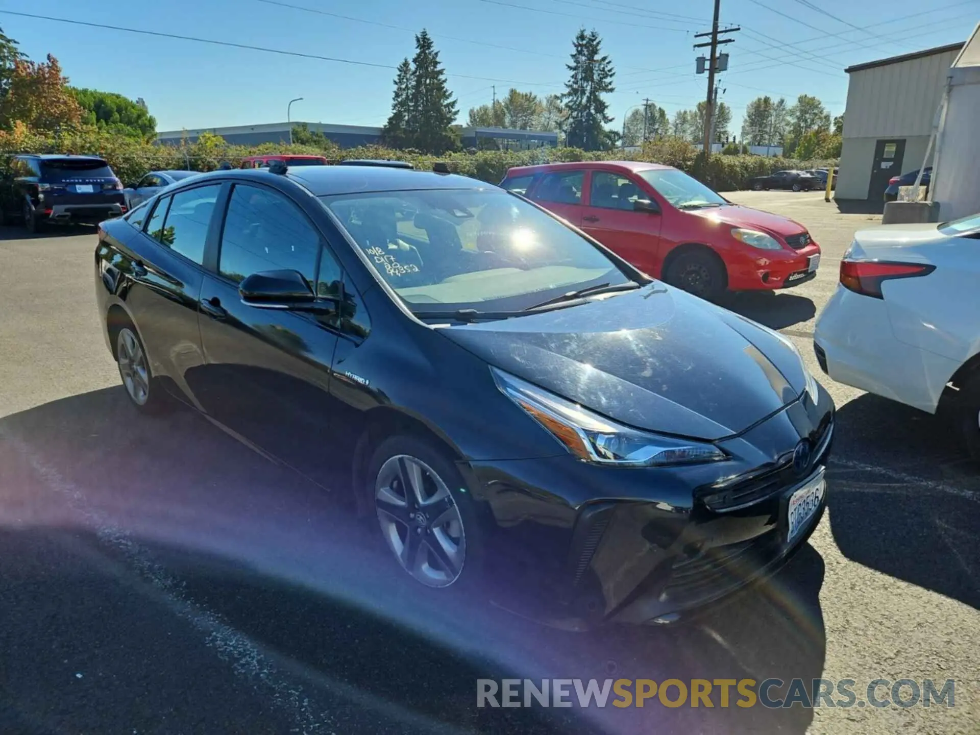 40 Photograph of a damaged car JTDKARFU3L3115196 TOYOTA PRIUS 2020