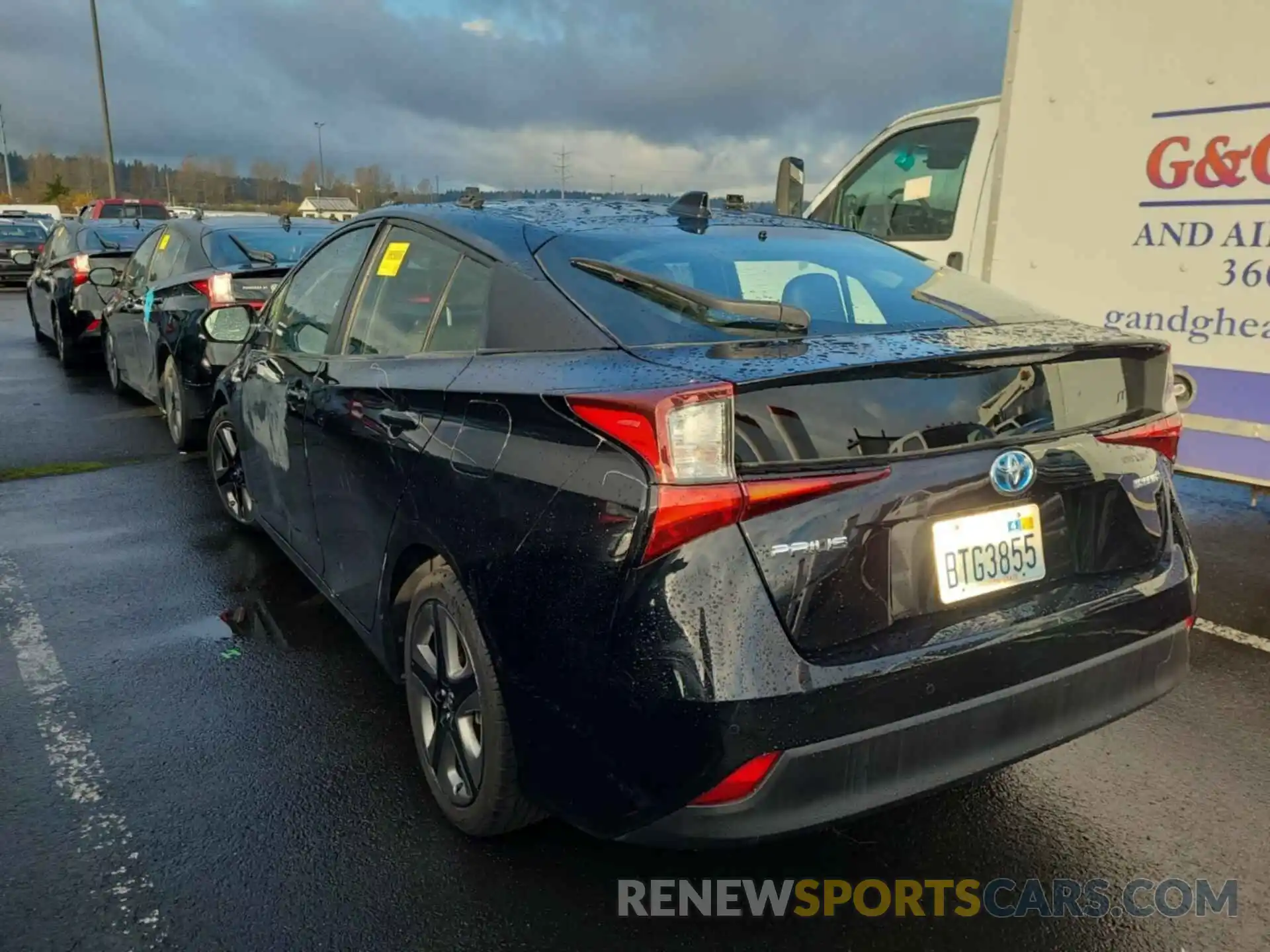 28 Photograph of a damaged car JTDKARFU3L3115568 TOYOTA PRIUS 2020