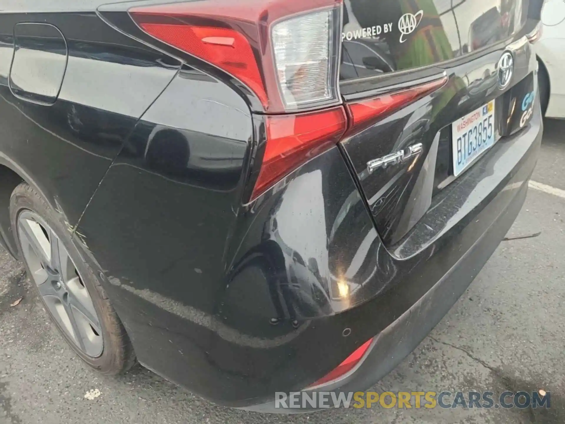 9 Photograph of a damaged car JTDKARFU3L3115568 TOYOTA PRIUS 2020