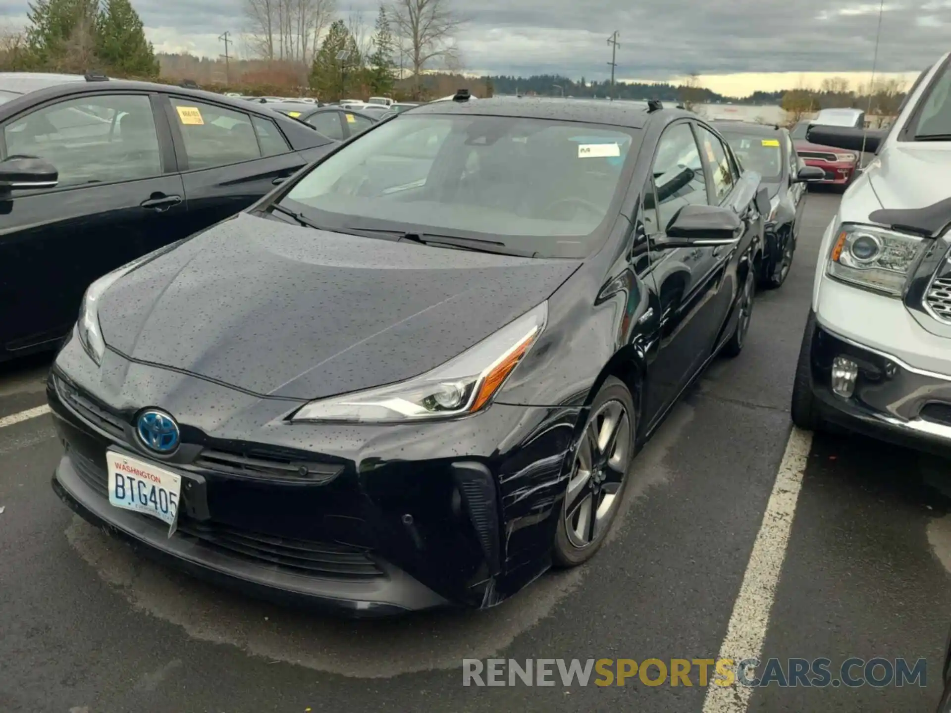 25 Photograph of a damaged car JTDKARFU3L3115795 TOYOTA PRIUS 2020