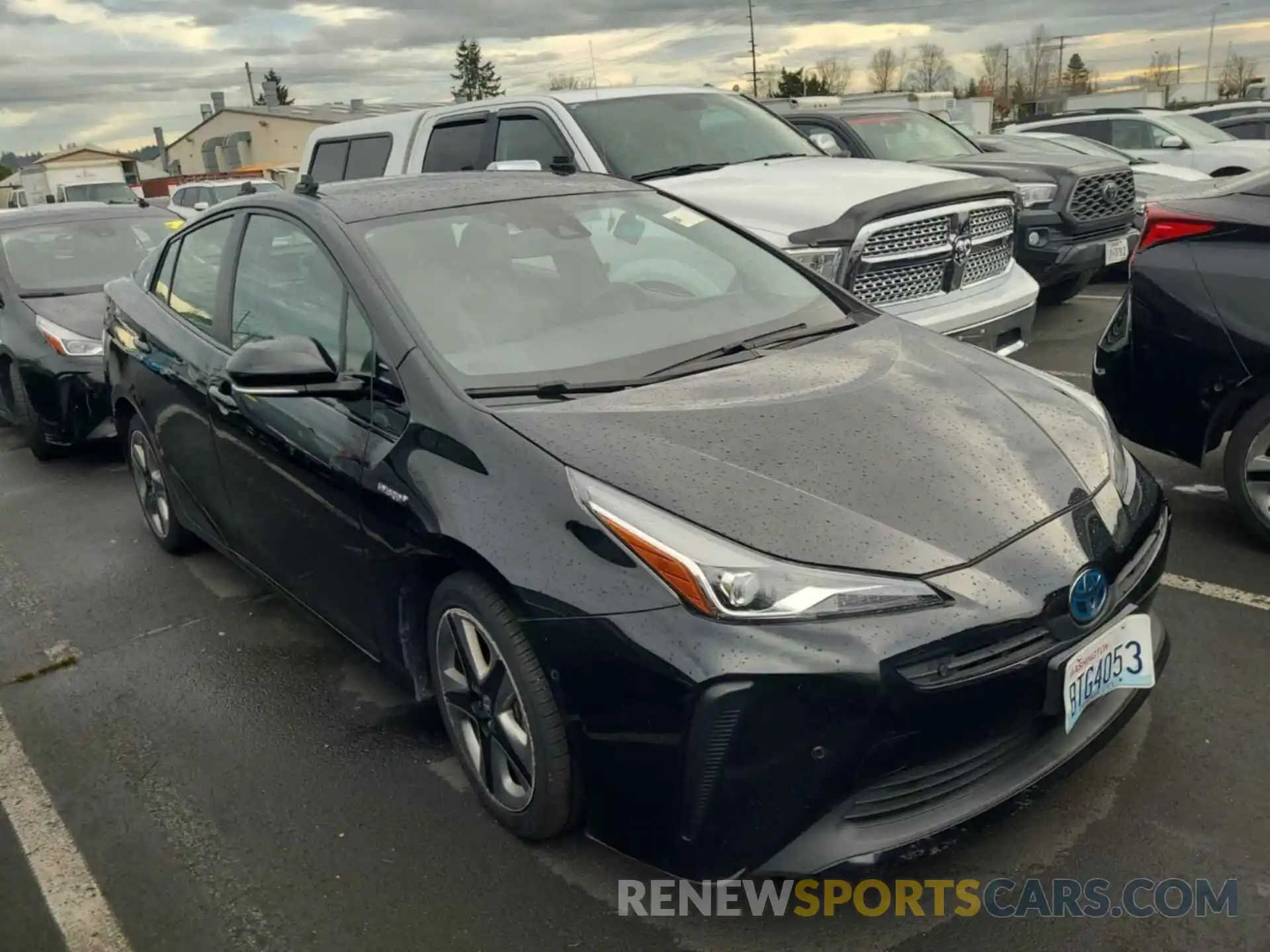 27 Photograph of a damaged car JTDKARFU3L3115795 TOYOTA PRIUS 2020