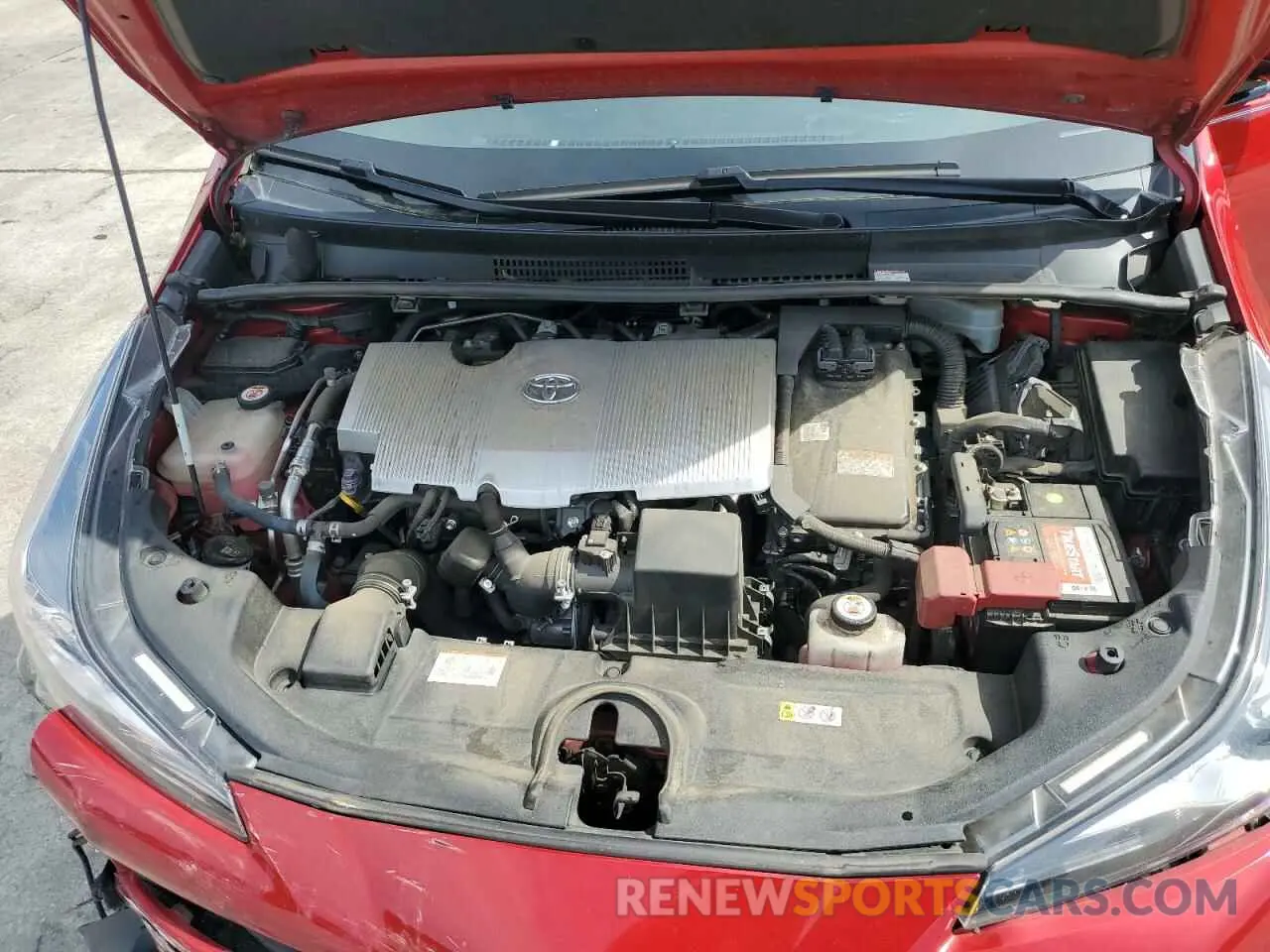 11 Photograph of a damaged car JTDKARFU3L3121256 TOYOTA PRIUS 2020