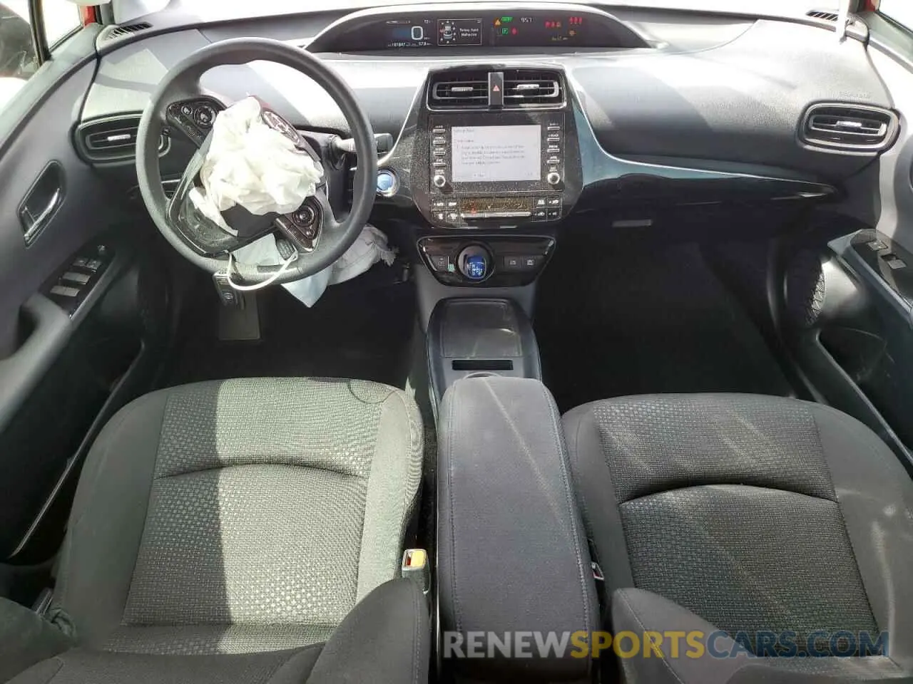 8 Photograph of a damaged car JTDKARFU3L3121256 TOYOTA PRIUS 2020