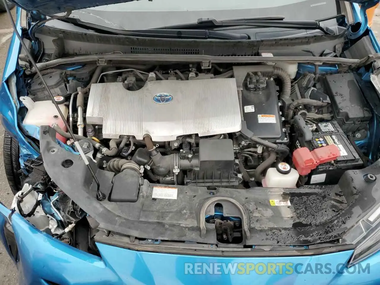 11 Photograph of a damaged car JTDKARFU4L3109598 TOYOTA PRIUS 2020