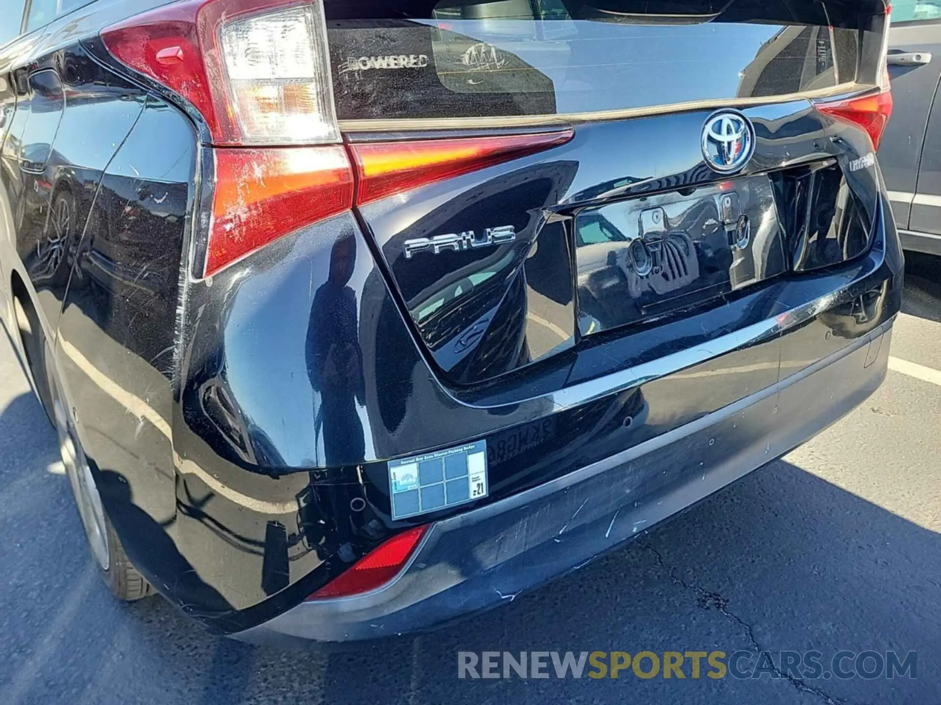 35 Photograph of a damaged car JTDKARFU4L3111898 TOYOTA PRIUS 2020