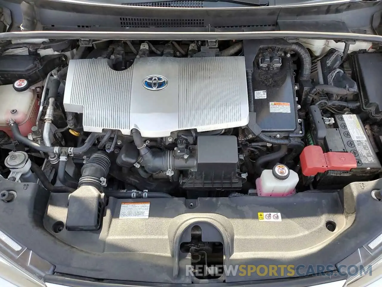11 Photograph of a damaged car JTDKARFU4L3112436 TOYOTA PRIUS 2020