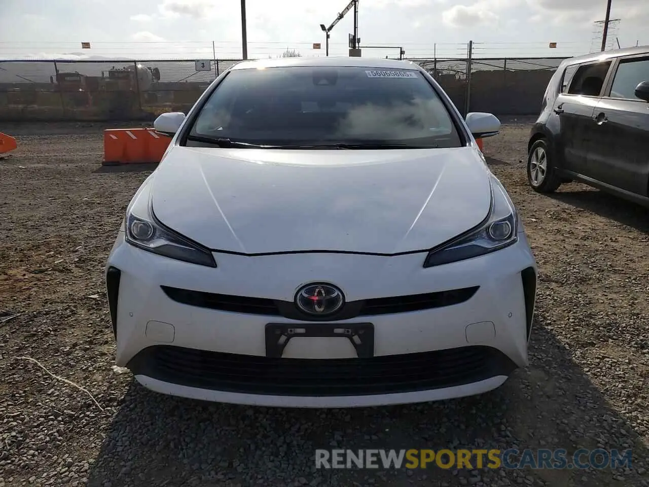 5 Photograph of a damaged car JTDKARFU4L3112436 TOYOTA PRIUS 2020