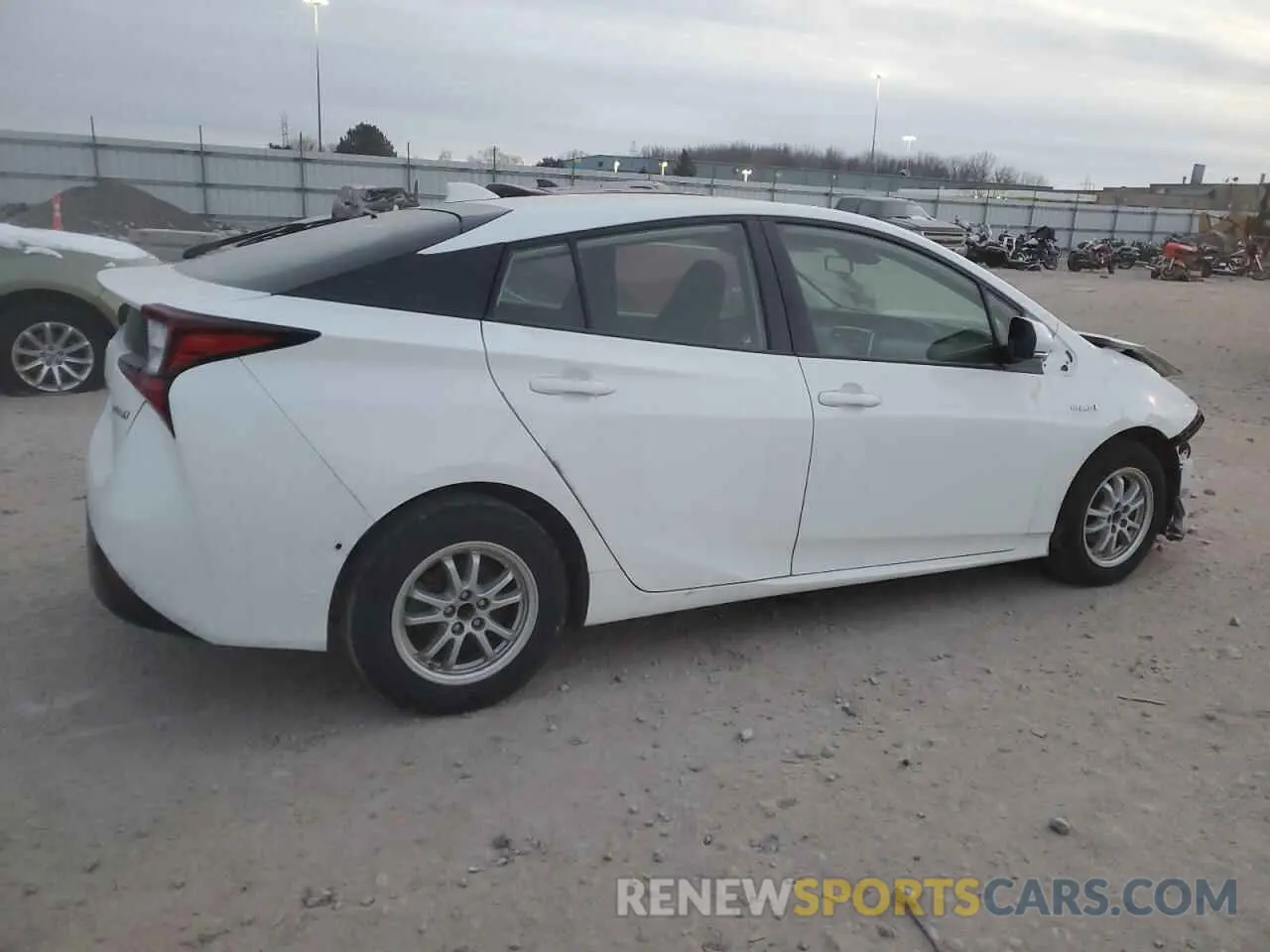 3 Photograph of a damaged car JTDKARFU4L3114669 TOYOTA PRIUS 2020