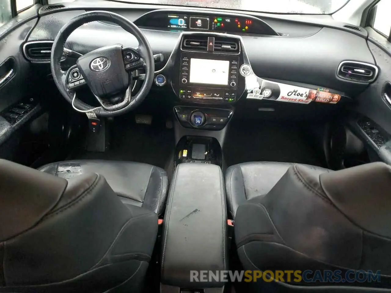 8 Photograph of a damaged car JTDKARFU4L3115000 TOYOTA PRIUS 2020