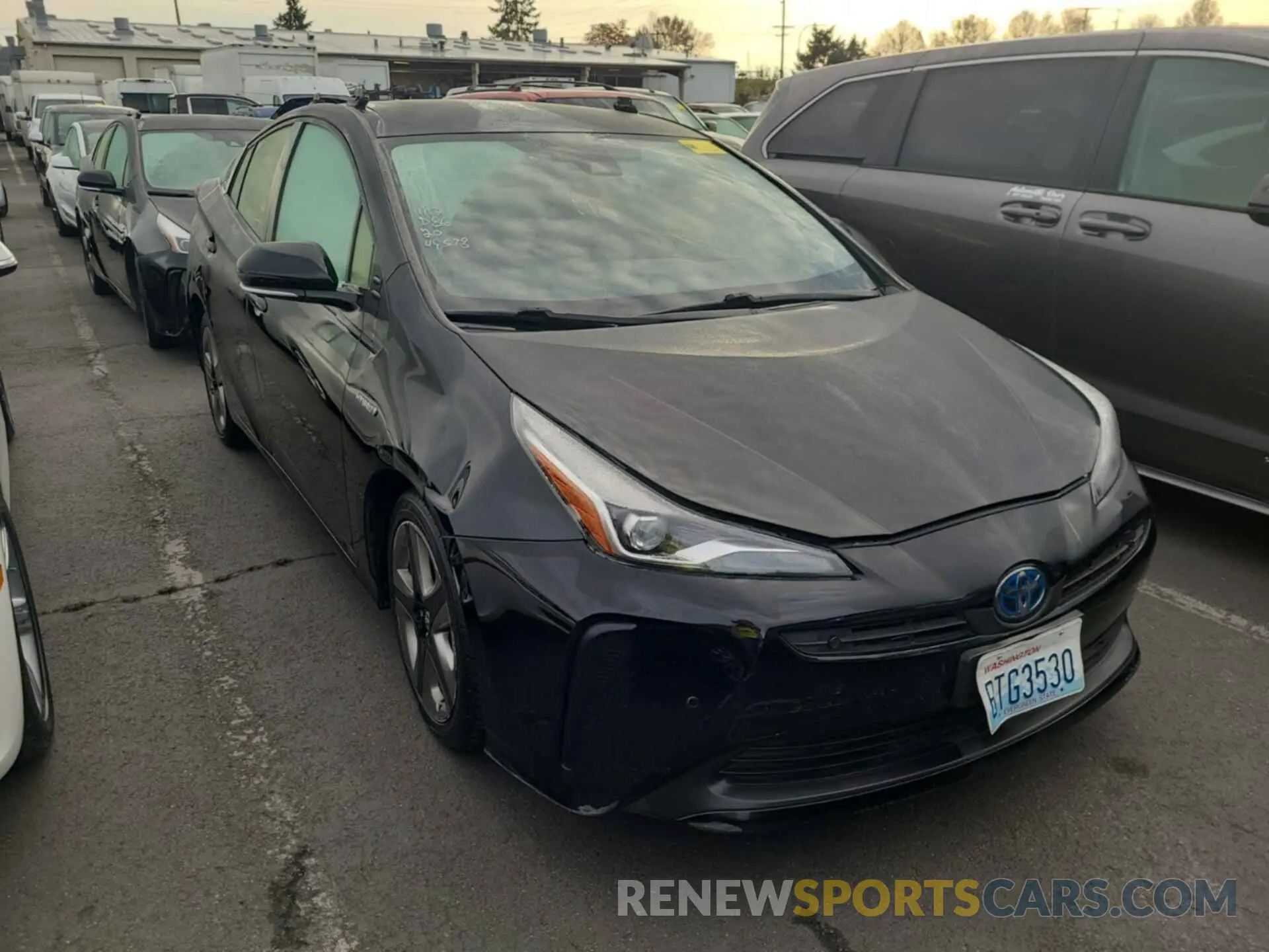 17 Photograph of a damaged car JTDKARFU4L3115093 TOYOTA PRIUS 2020