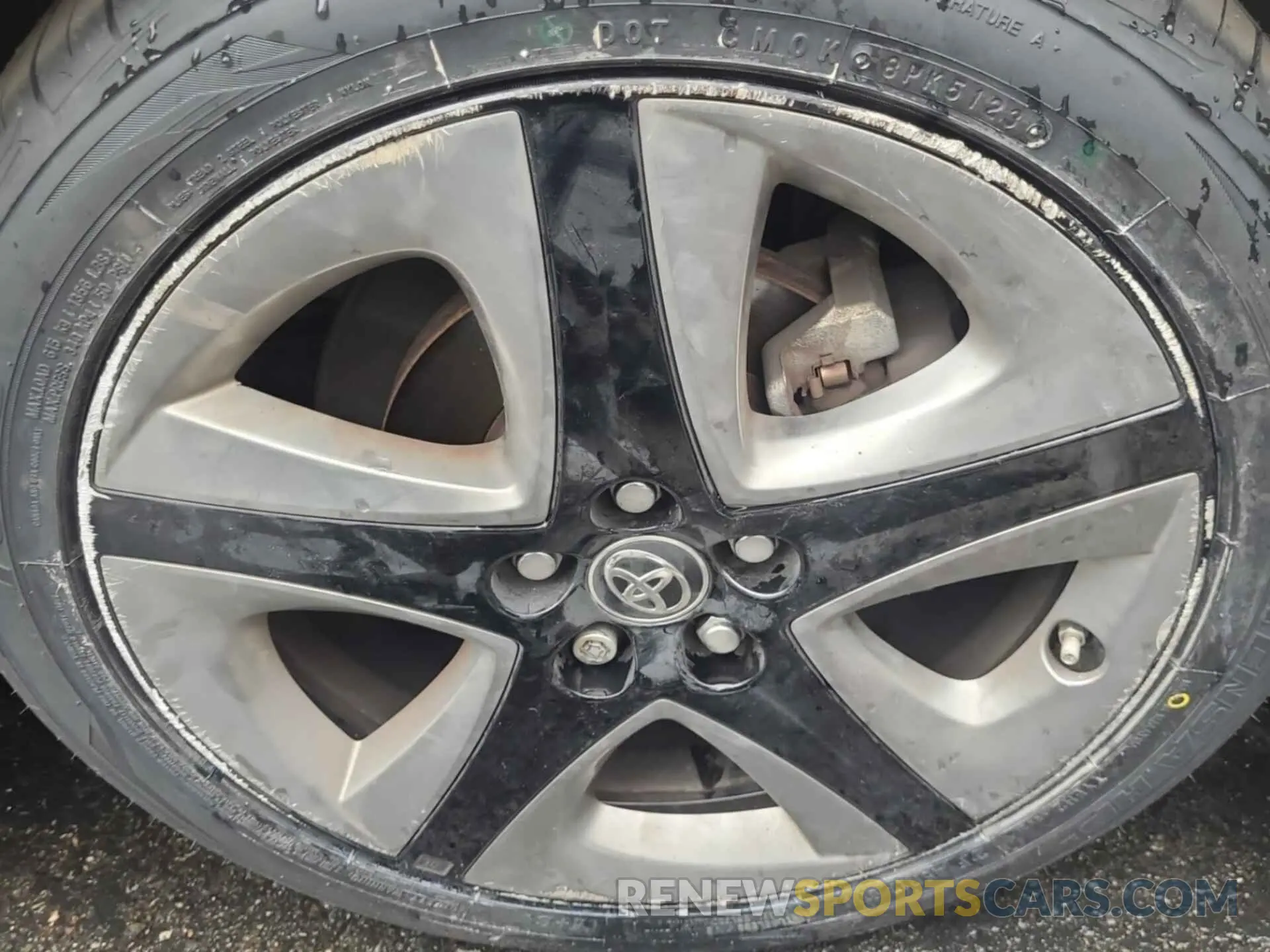 8 Photograph of a damaged car JTDKARFU4L3115093 TOYOTA PRIUS 2020