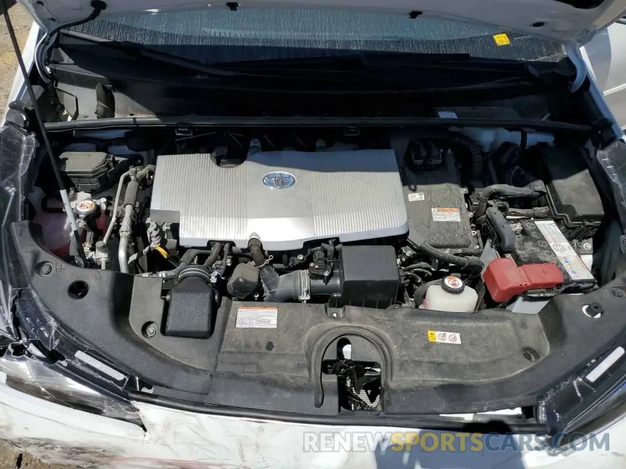 11 Photograph of a damaged car JTDKARFU4L3124022 TOYOTA PRIUS 2020