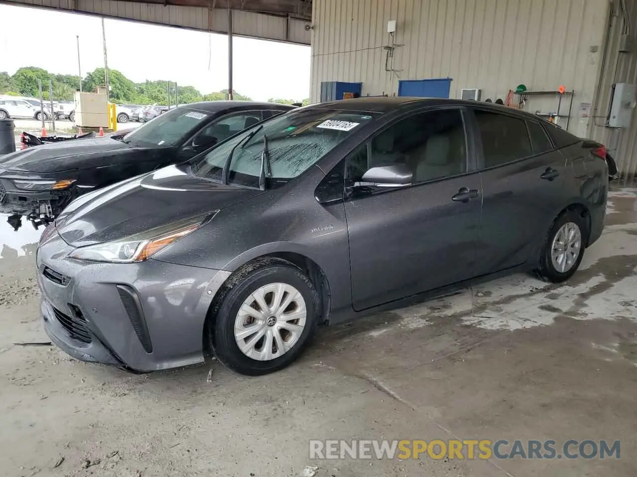 1 Photograph of a damaged car JTDKARFU5L3103146 TOYOTA PRIUS 2020